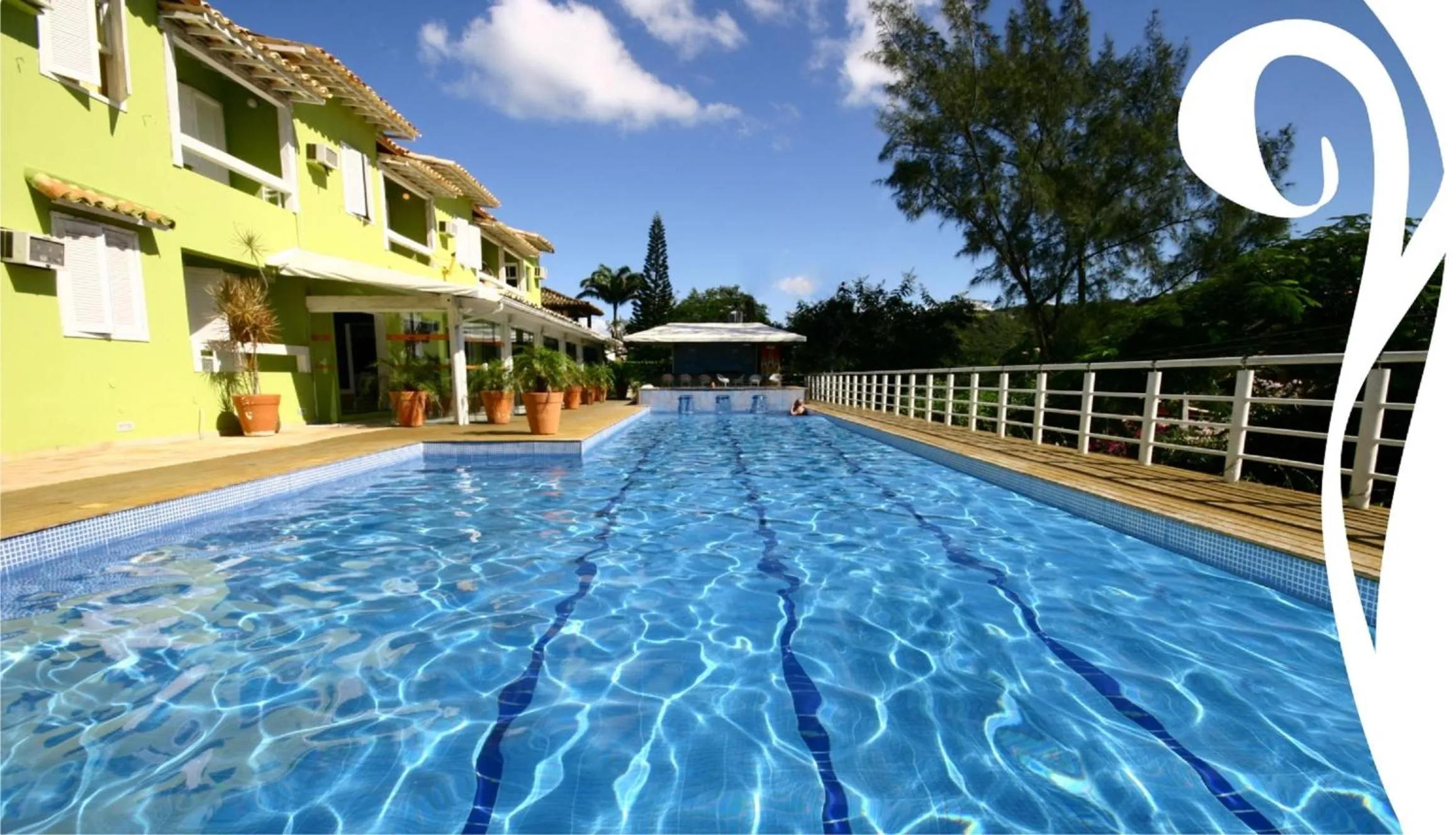 Swimming pool in Pousada dos Reis