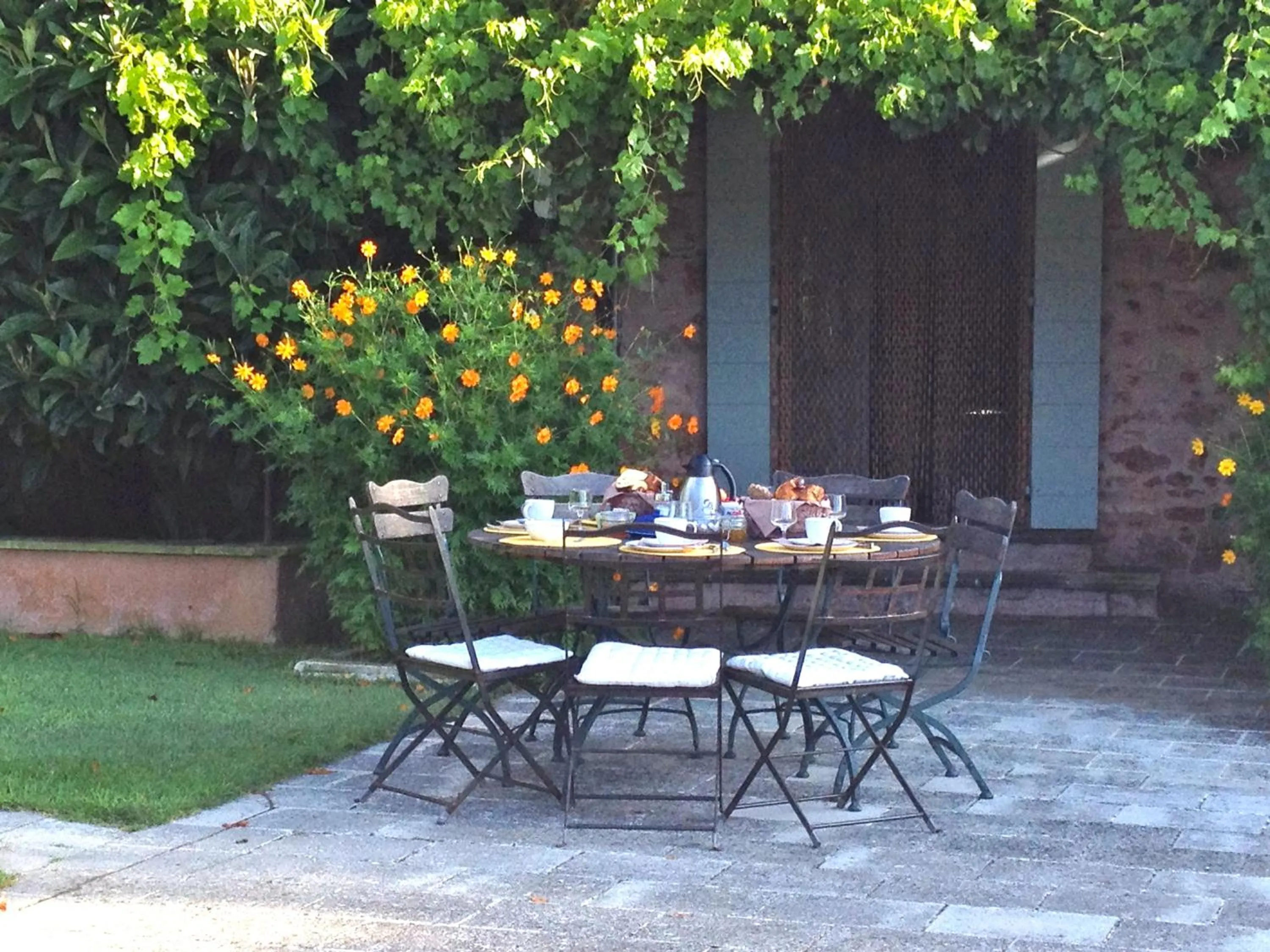 Balcony/Terrace in B&B La Badelle