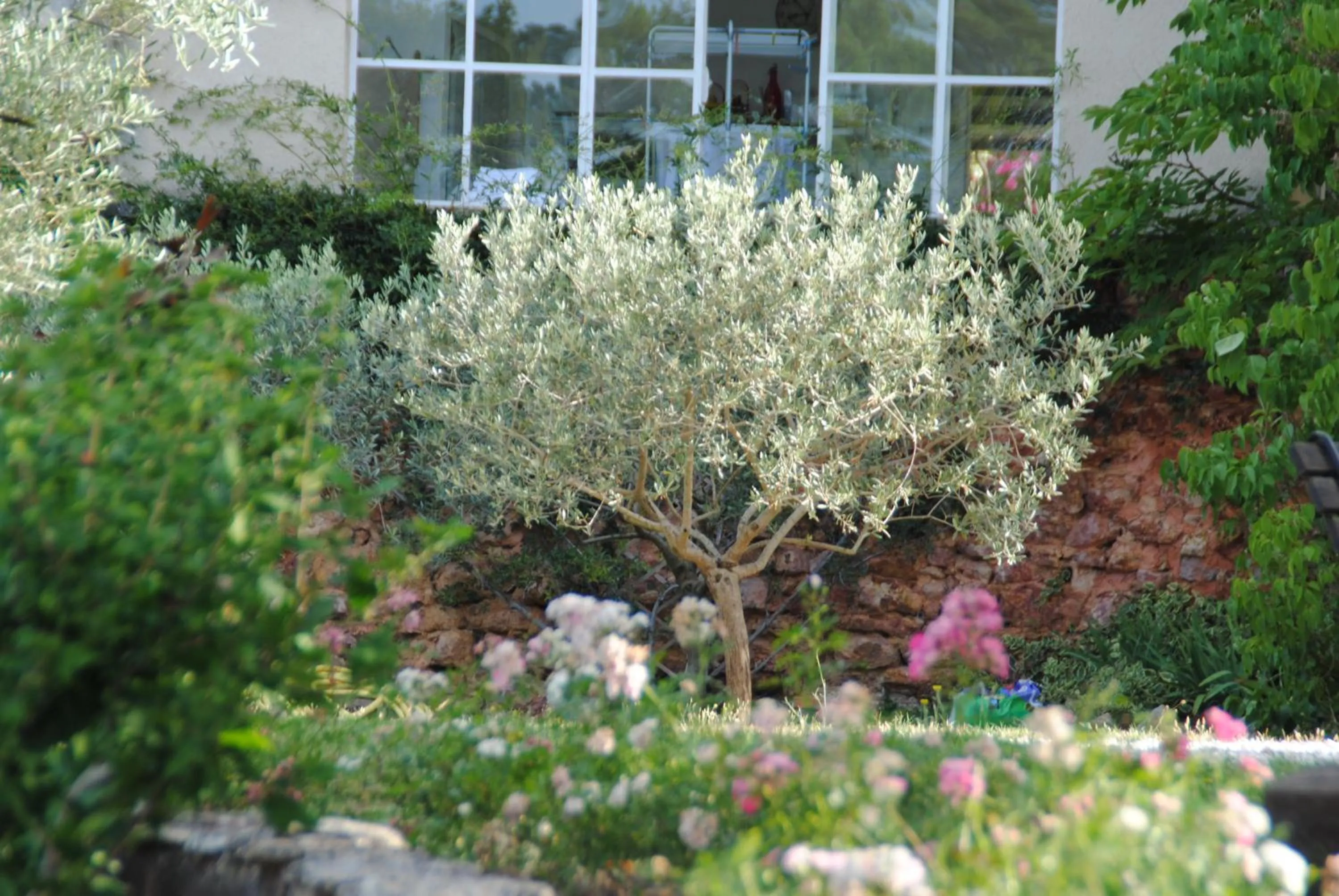 Garden in B&B La Badelle