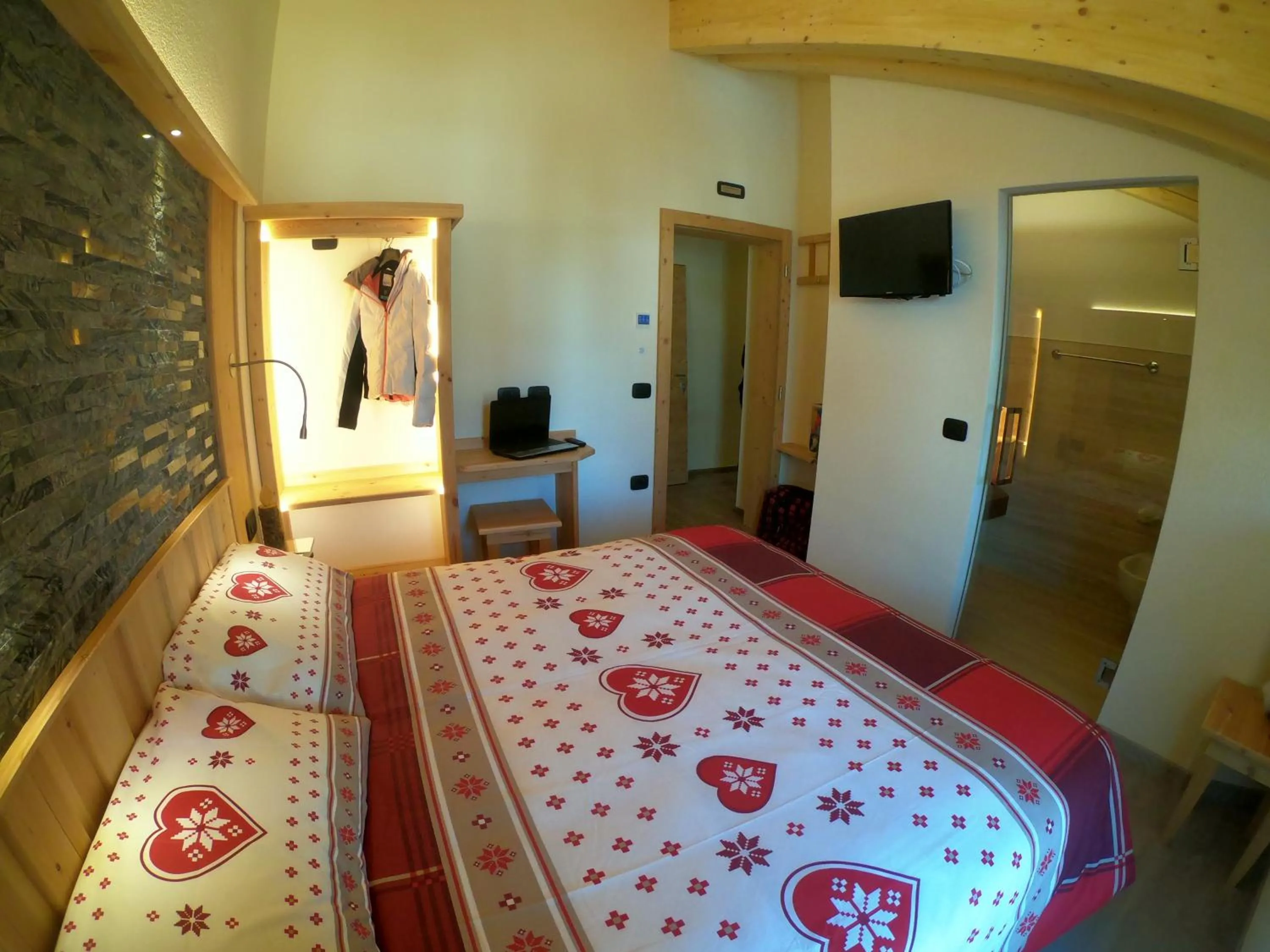 Bed in Hotel Carpe Diem