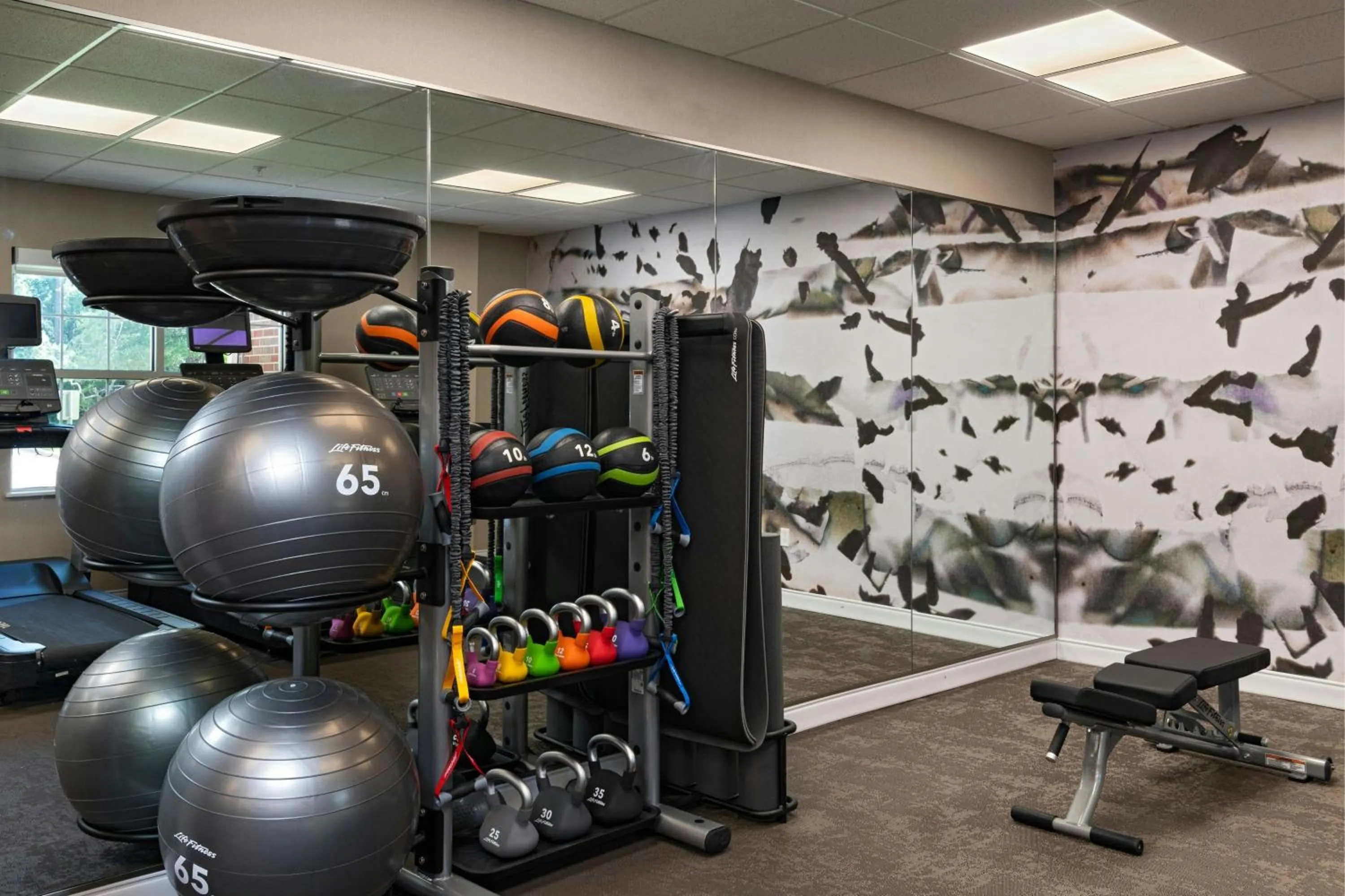 Fitness centre/facilities in Residence Inn by Marriott Houston The Woodlands/Lake Front Circle