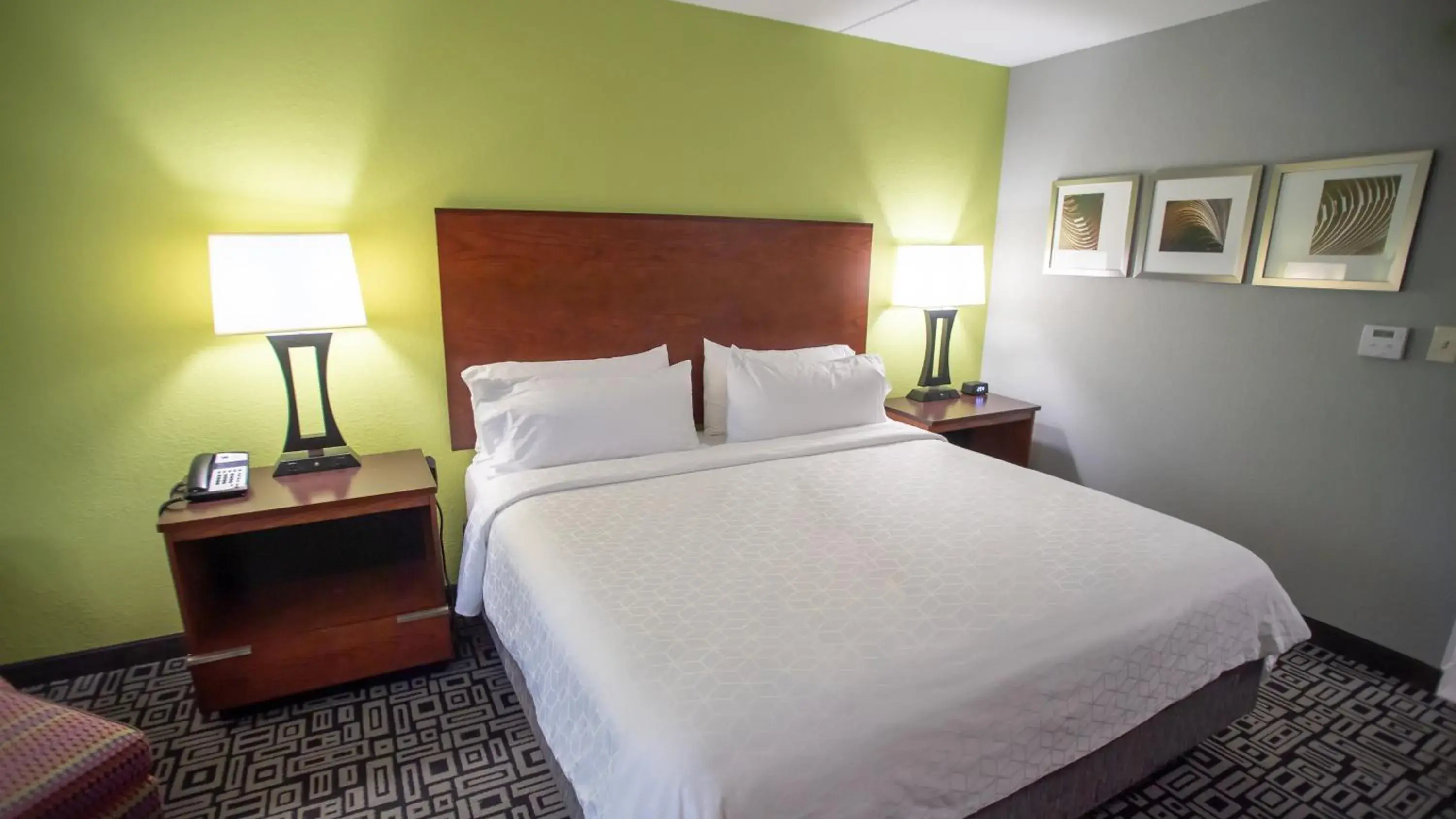 Deluxe King Room with Roll In Shower - Disability Access/Non-Smoking in Holiday Inn Express Hickory - Hickory Mart by IHG Deluxe King Room with Roll In Shower - Disability Access/Non-Smoking in Holiday Inn Express Hickory - Hickory Mart by IHG