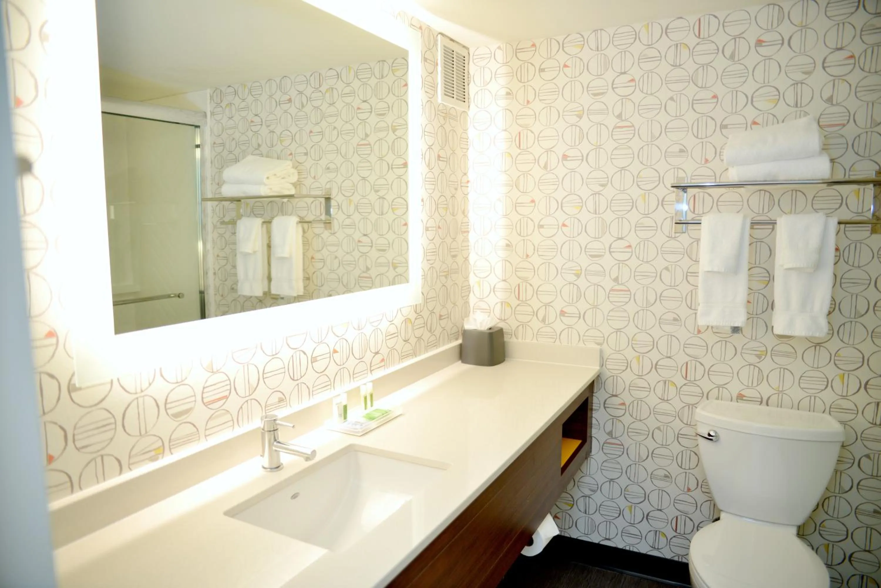 Bathroom in Holiday Inn Portland- I-5 S Wilsonville by IHG