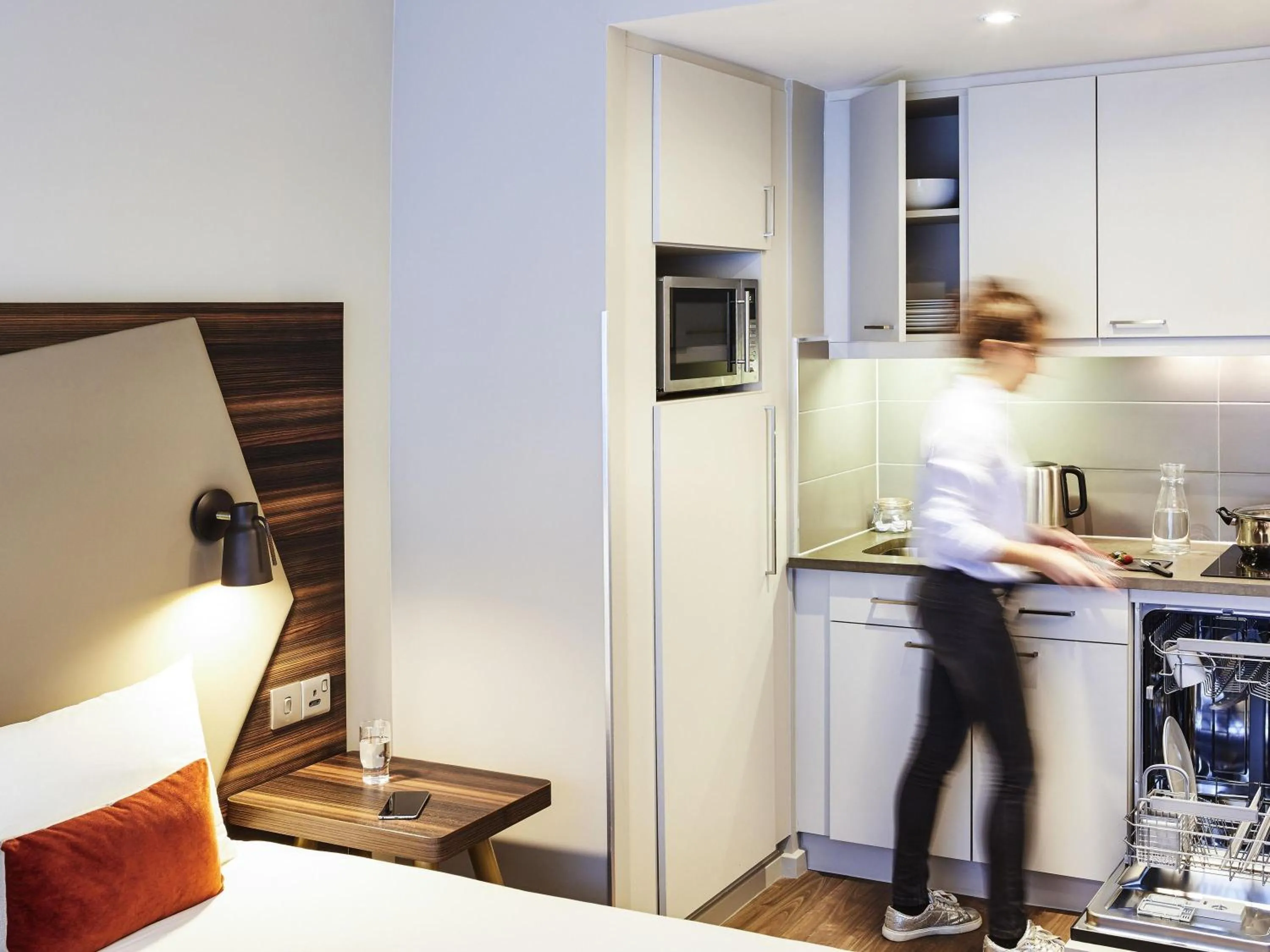 Bedroom in Aparthotel Adagio Edinburgh Royal Mile