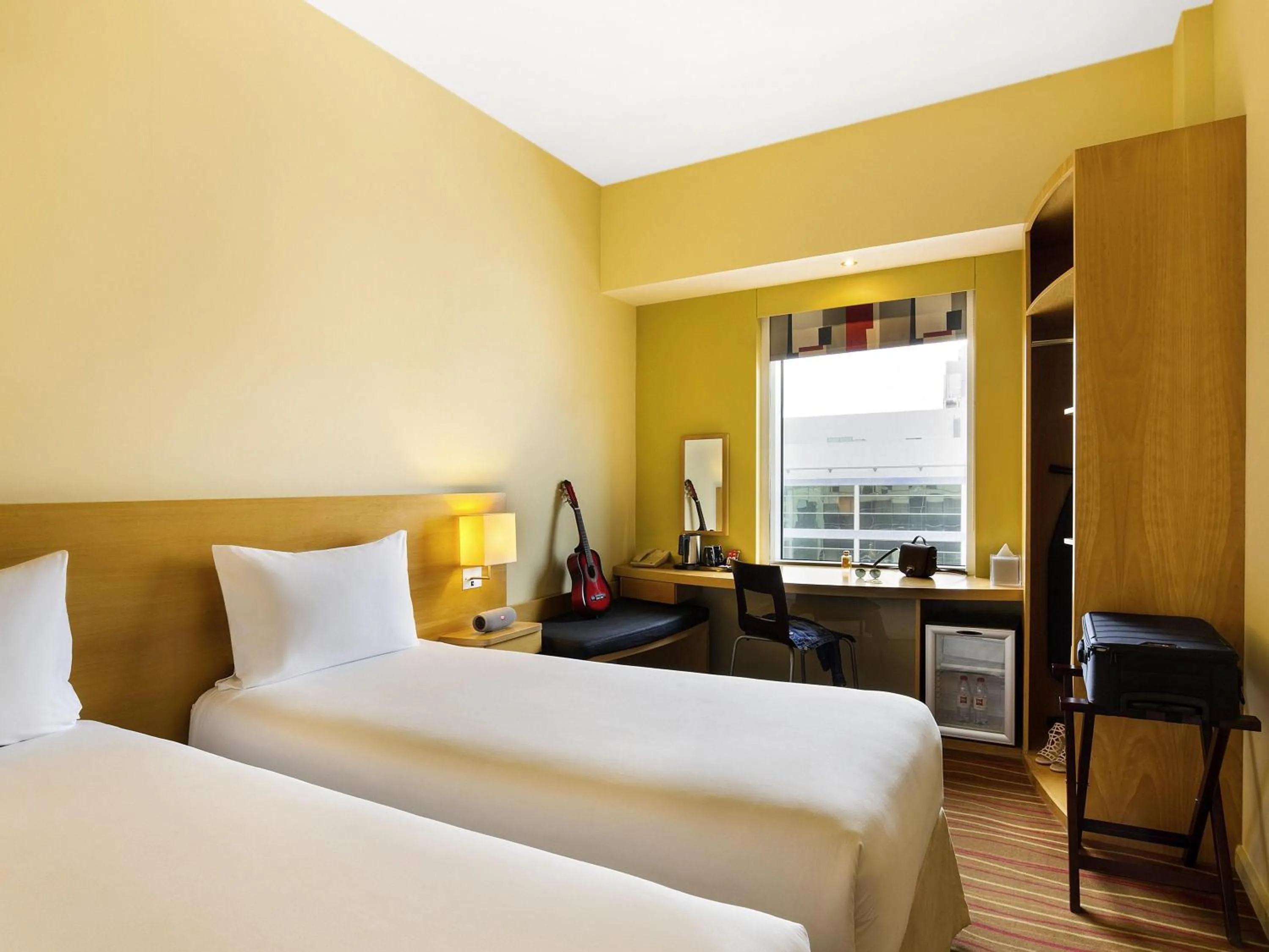 Bedroom, Bed in ibis Dubai Al Rigga