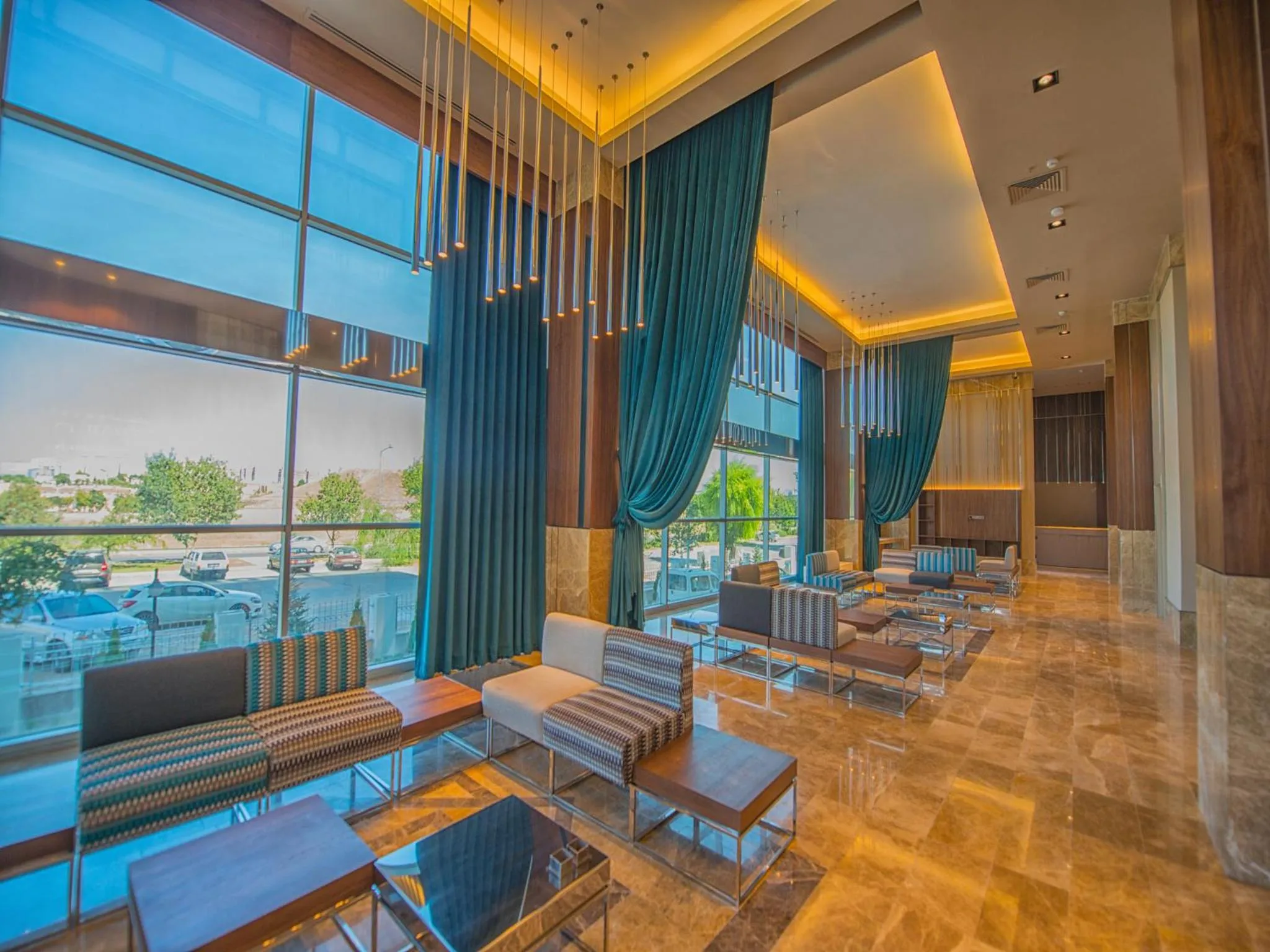 Lobby or reception, Lounge/Bar in Akman TZOB Otel