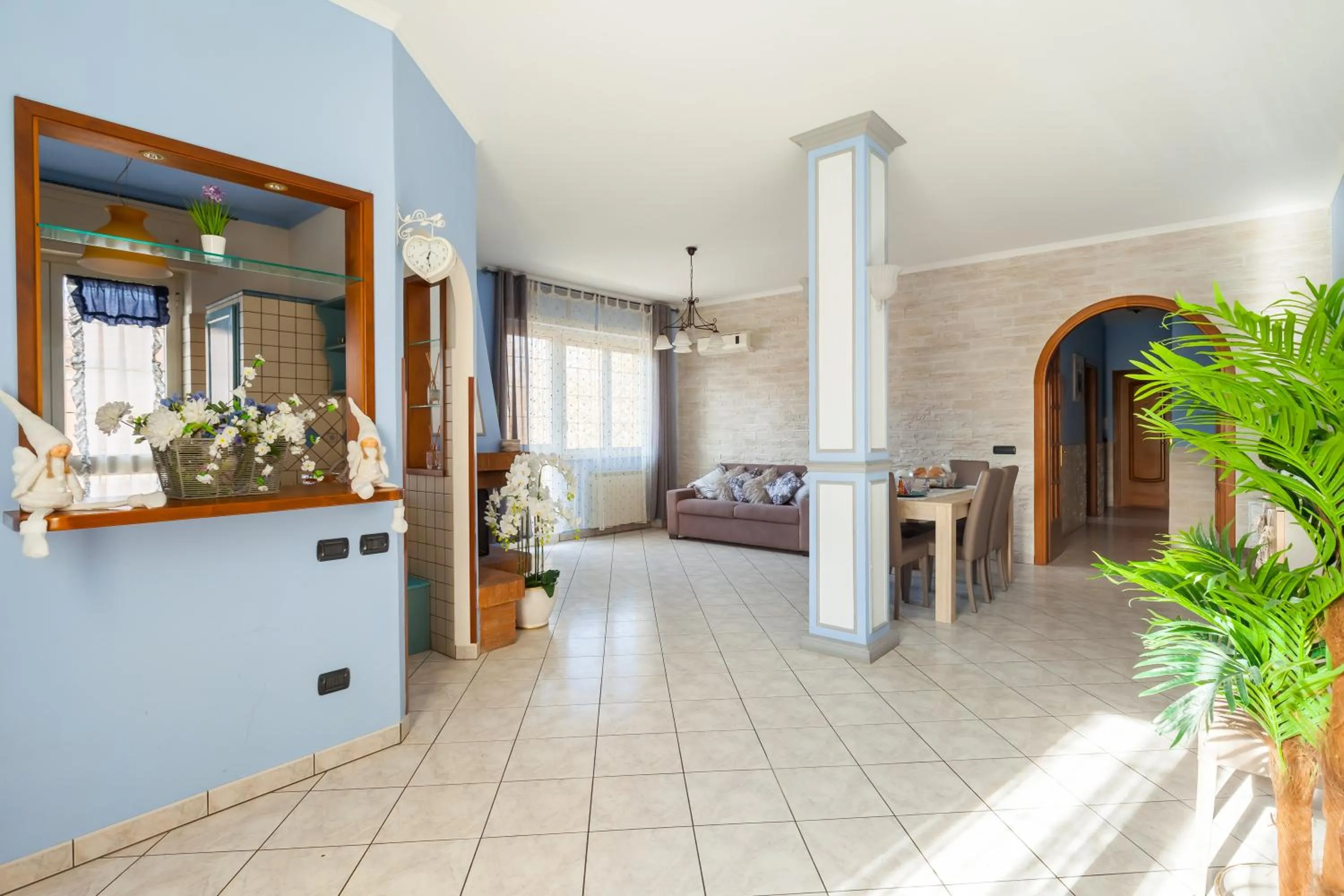 Communal lounge/ TV room in Casa Vacanze Giramondo