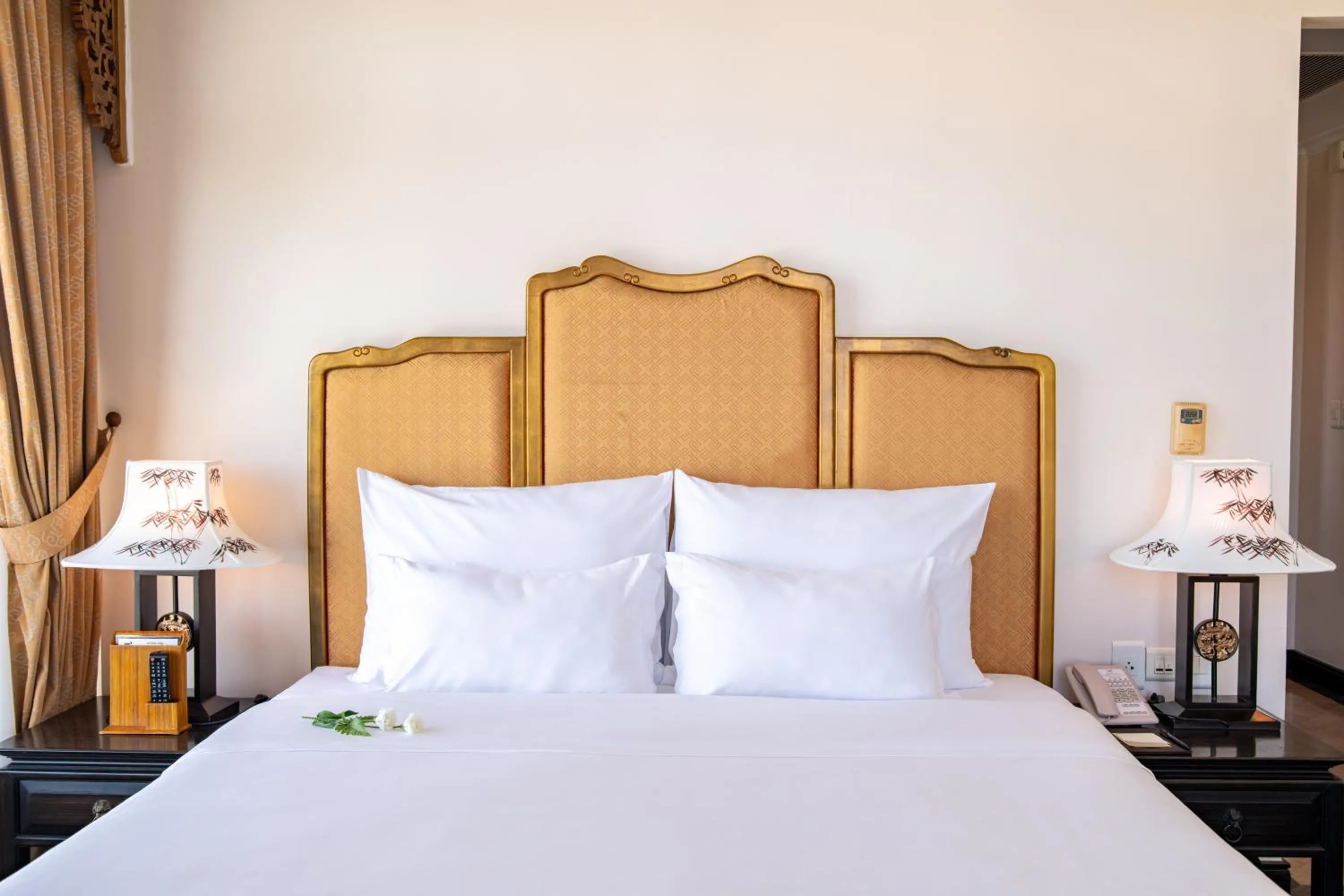 Bed in TTC Imperial Hotel