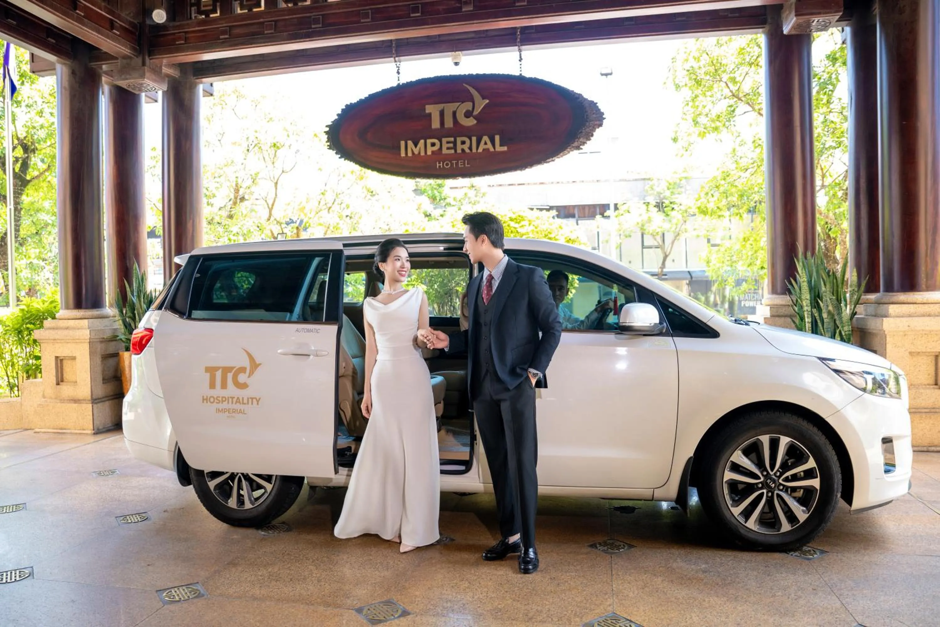 Parking in TTC Imperial Hotel