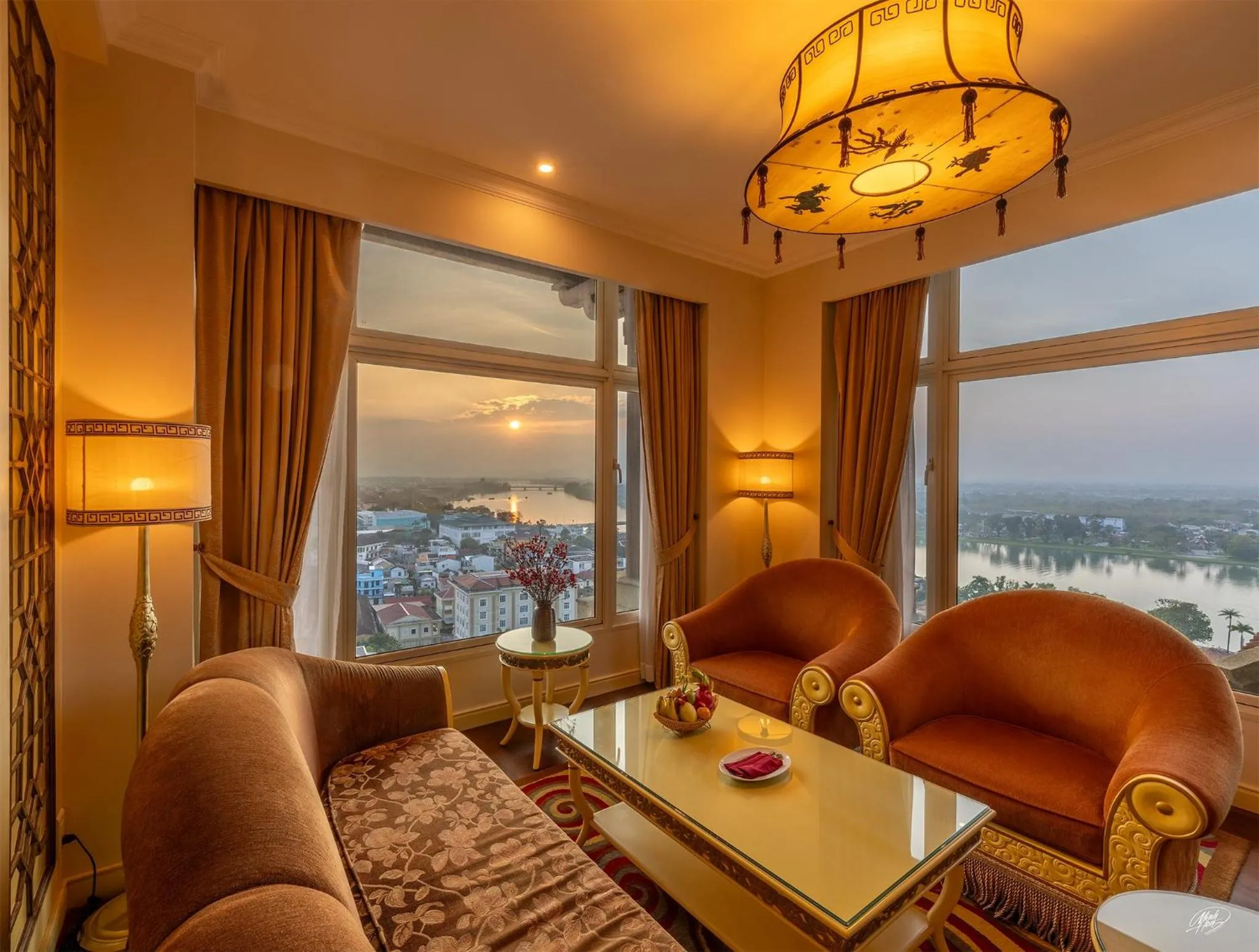 Living room in TTC Imperial Hotel