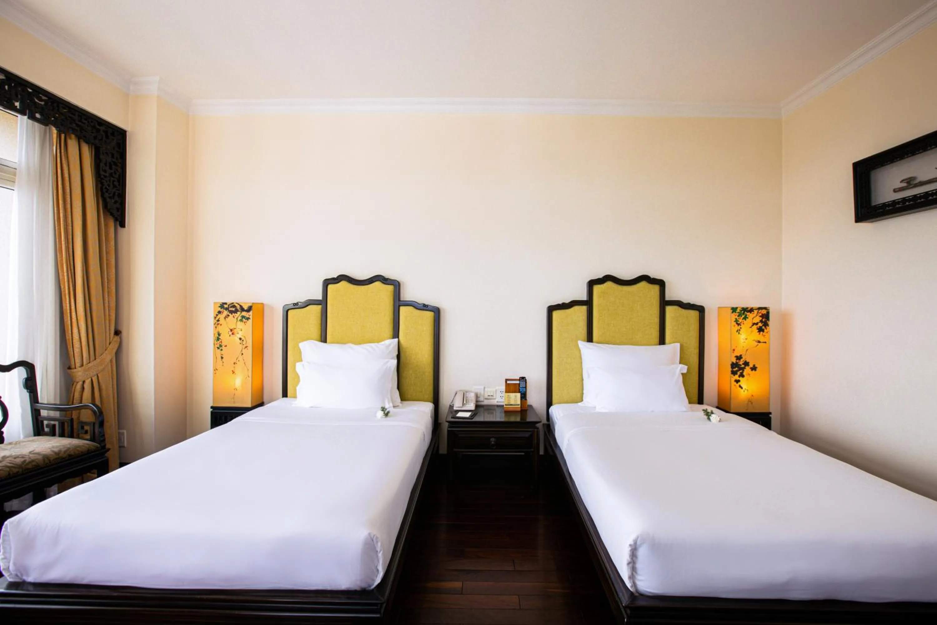 Bed in TTC Imperial Hotel