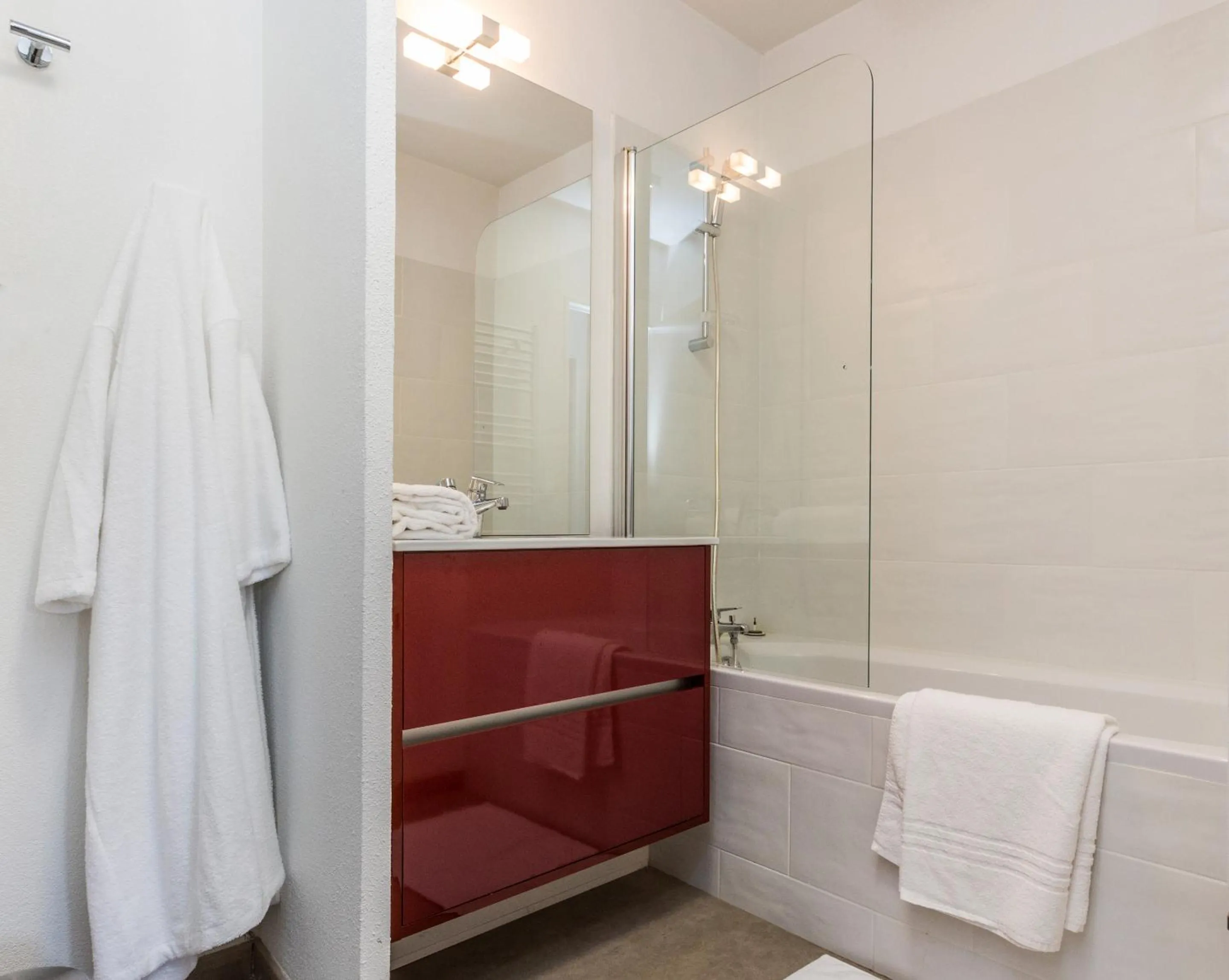 Bathroom in Résidence Odalys Front de Neige