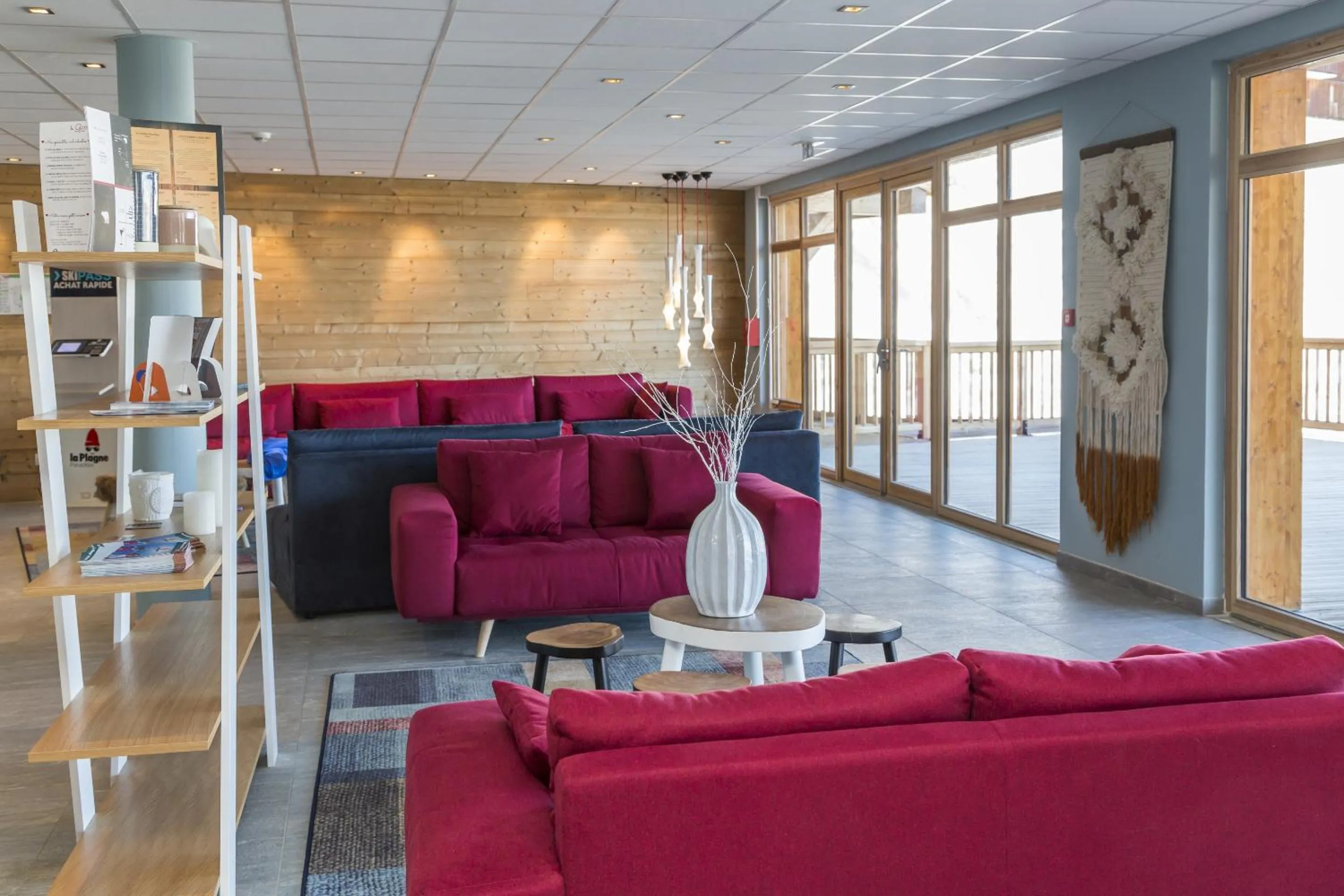 Lobby or reception in Résidence Odalys Front de Neige