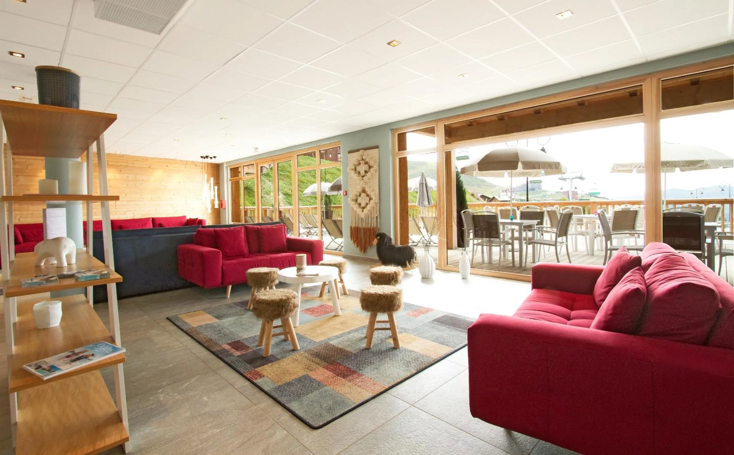 Lobby or reception in Résidence Odalys Front de Neige