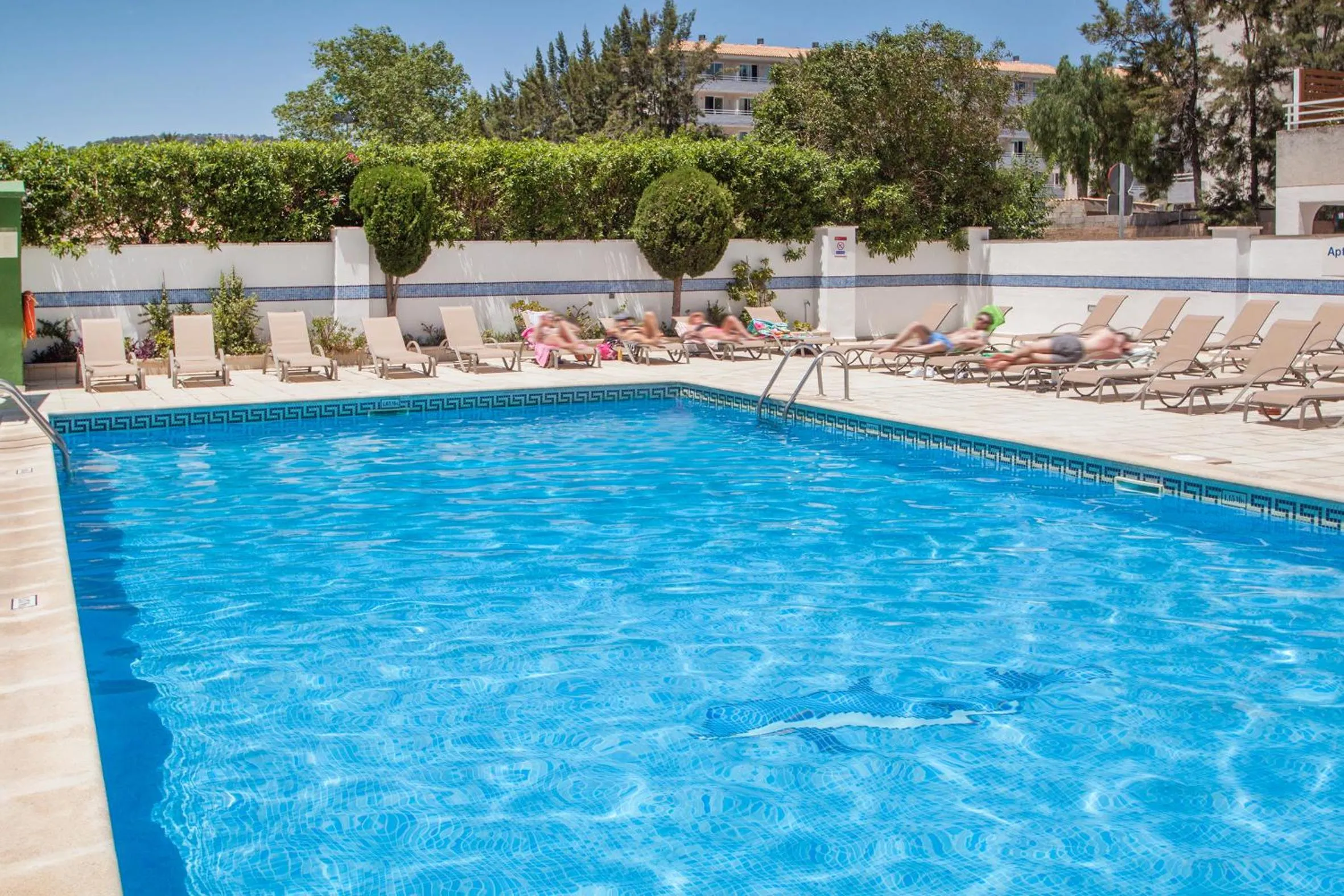 Swimming pool in Apartamentos Sol y Vera