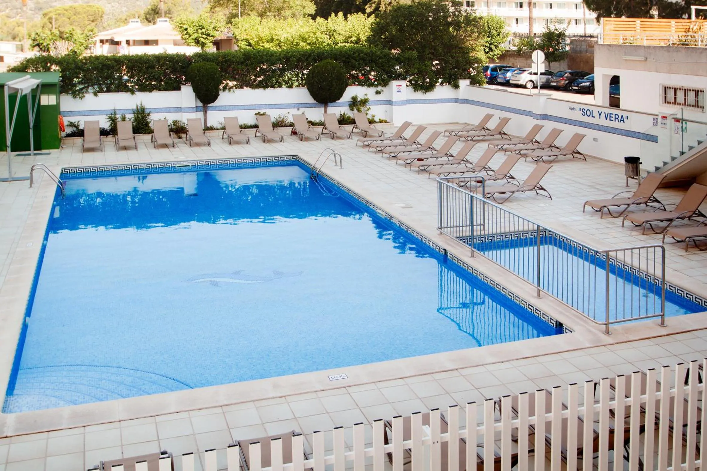 Swimming pool in Apartamentos Sol y Vera