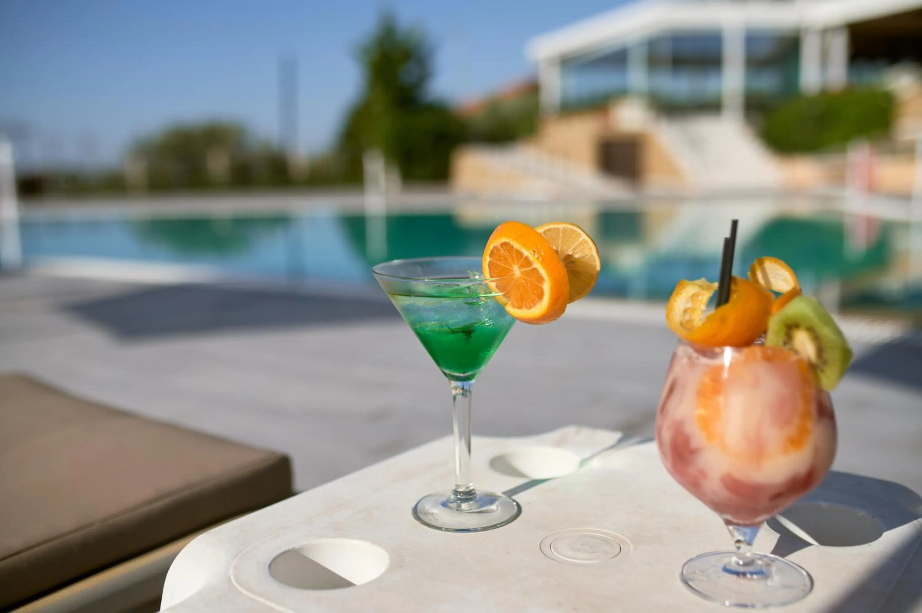 Drinks in Nefeli Hotel