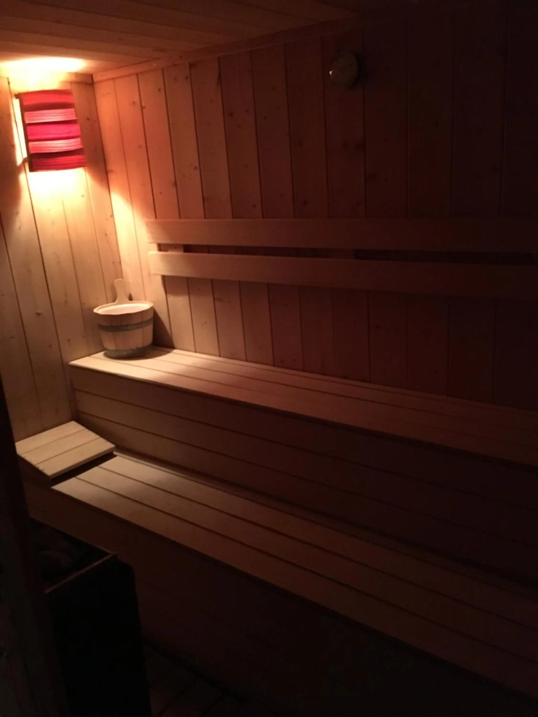 Sauna in Nefeli Hotel
