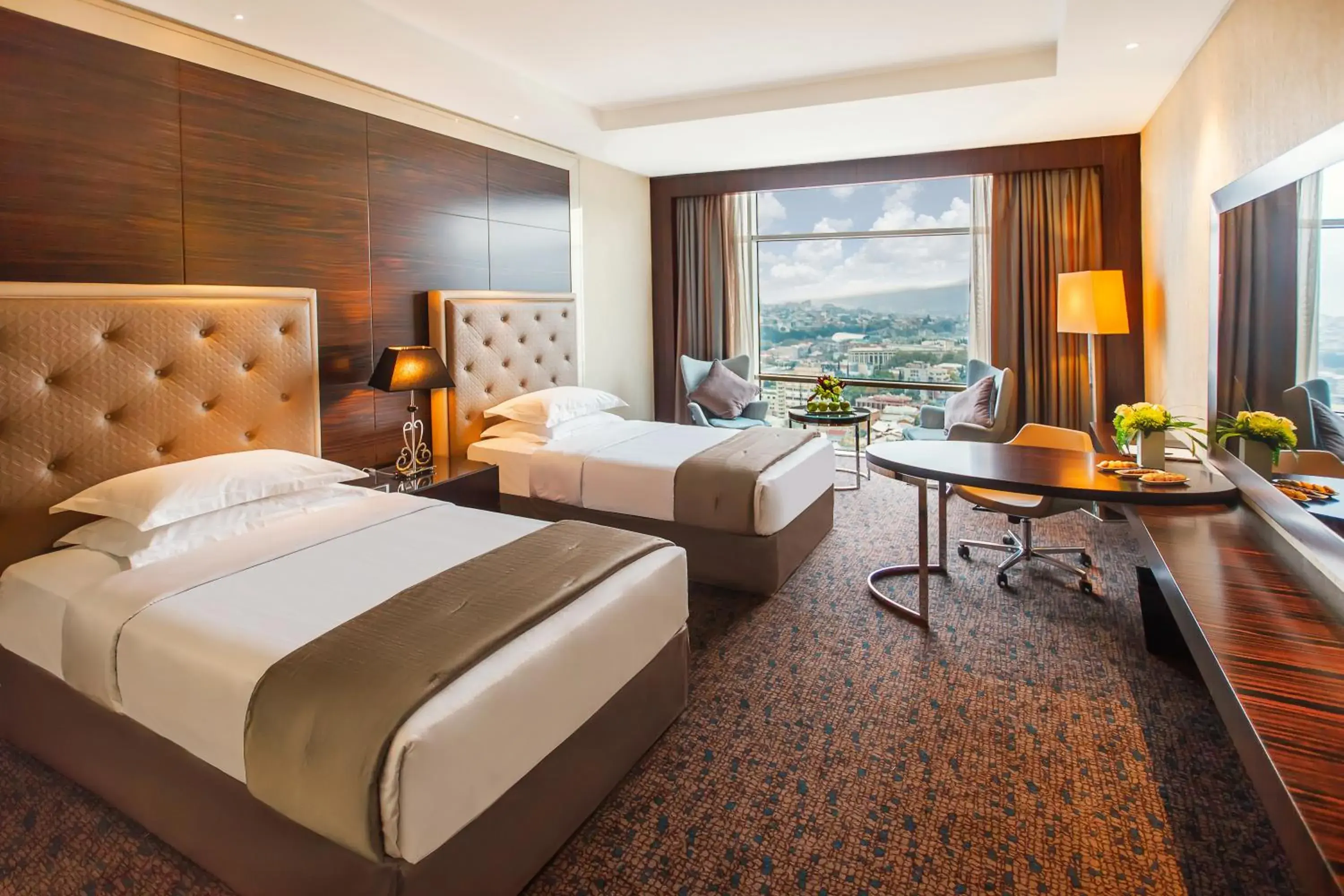 Deluxe Twin Room in The Biltmore Tbilisi Hotel Deluxe Twin Room in The Biltmore Tbilisi Hotel