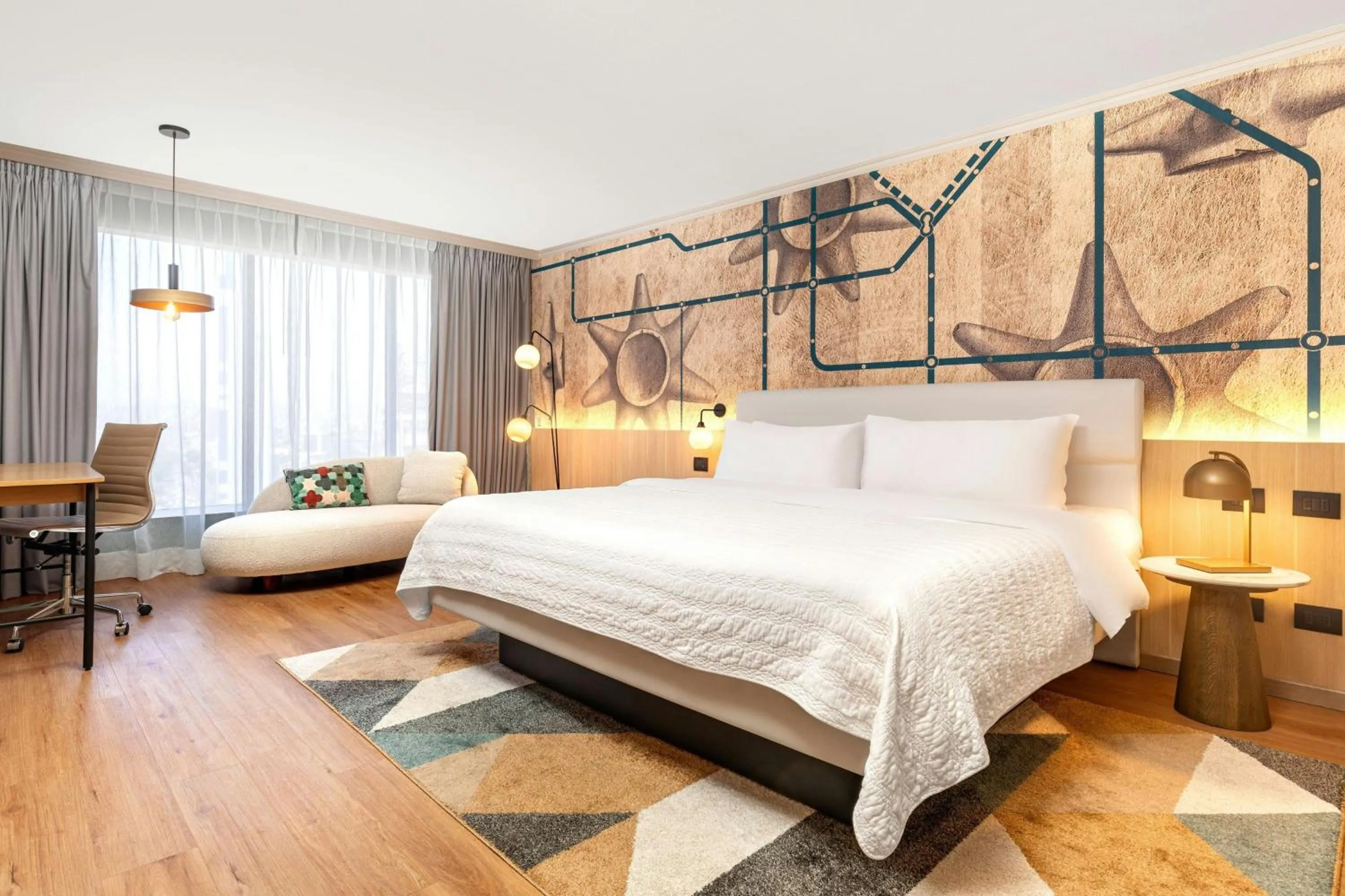 Photo of the whole room, Bed in Hotel Plaza Santiago