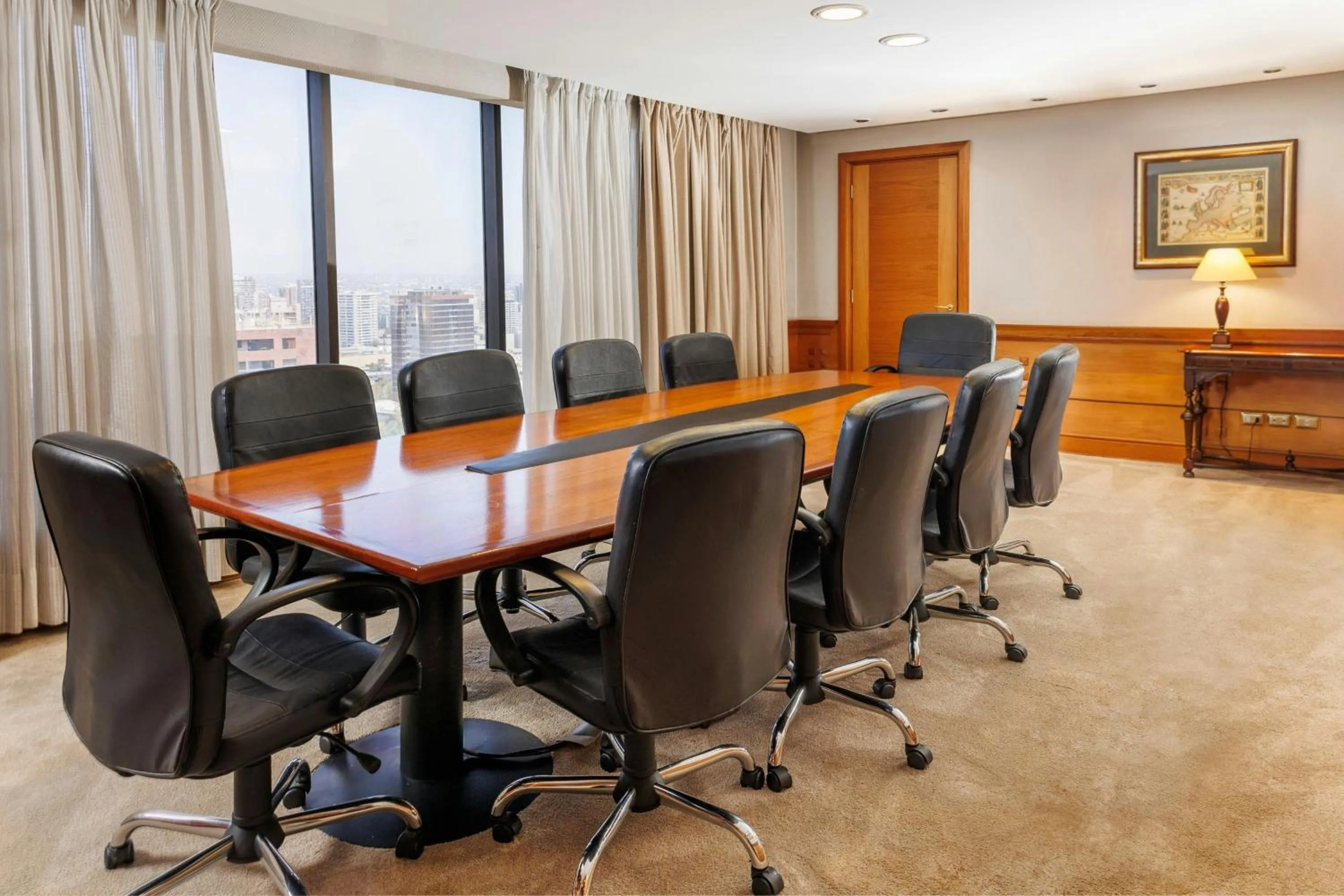 Photo of the whole room in Hotel Plaza Santiago