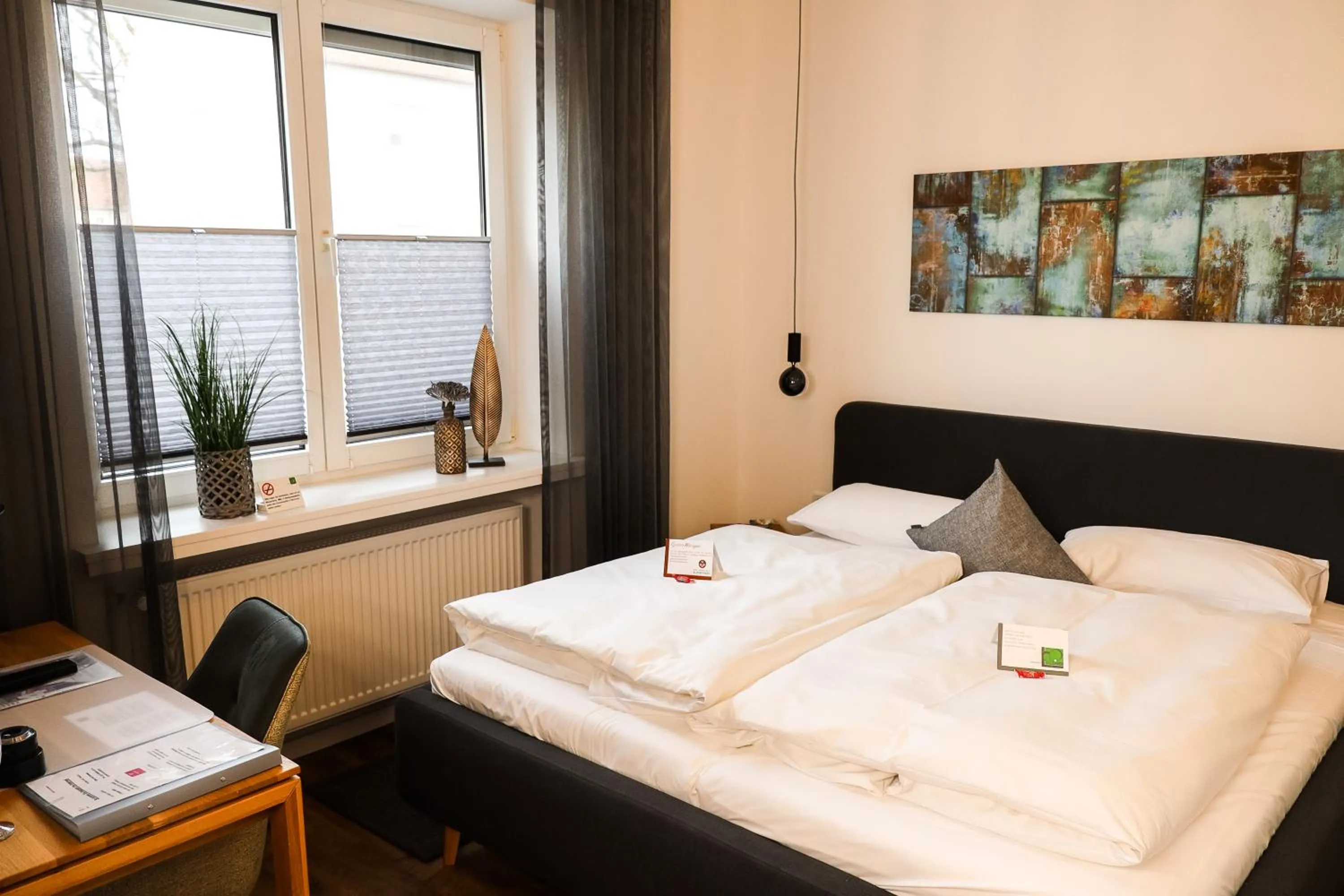 Bed in Gästehaus zur Linde