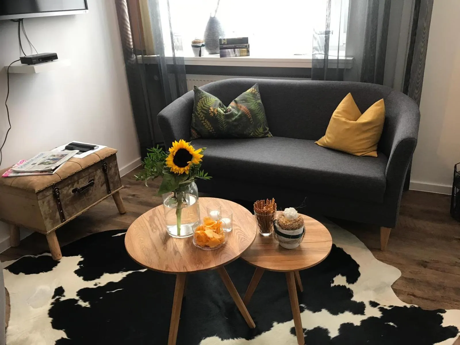 Living room in Gästehaus zur Linde