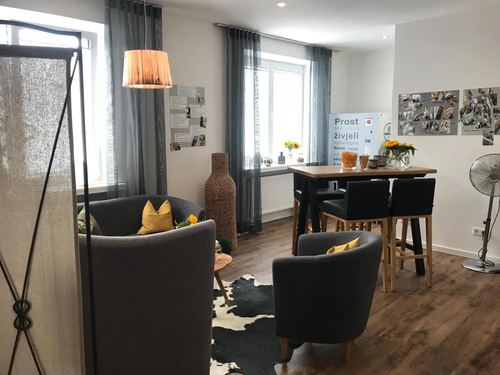 Living room in Gästehaus zur Linde