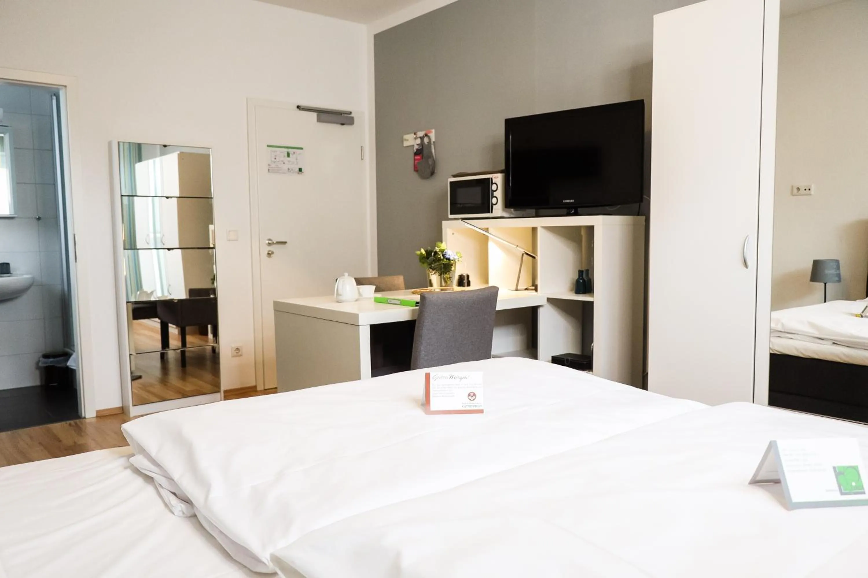 Bed in Gästehaus zur Linde