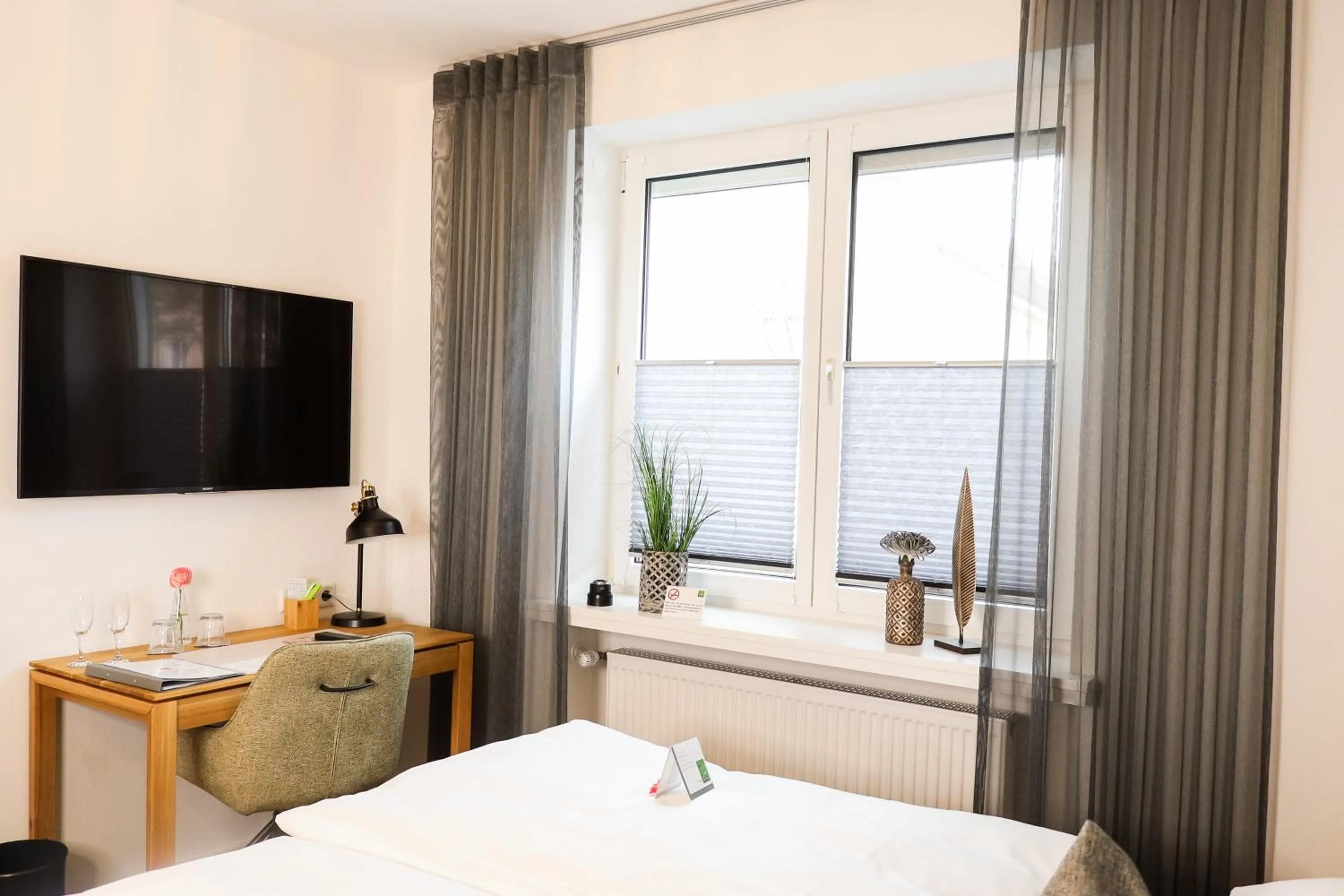 Bed in Gästehaus zur Linde