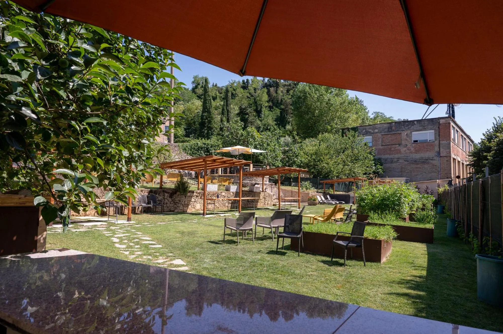 Garden in Chiostro Delle Monache Hostel Volterra