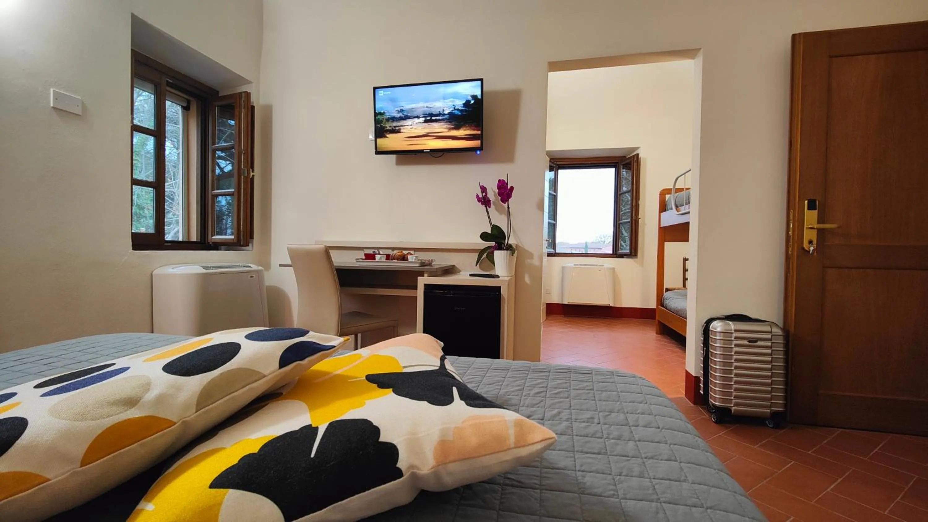 Bed in Chiostro Delle Monache Hostel Volterra