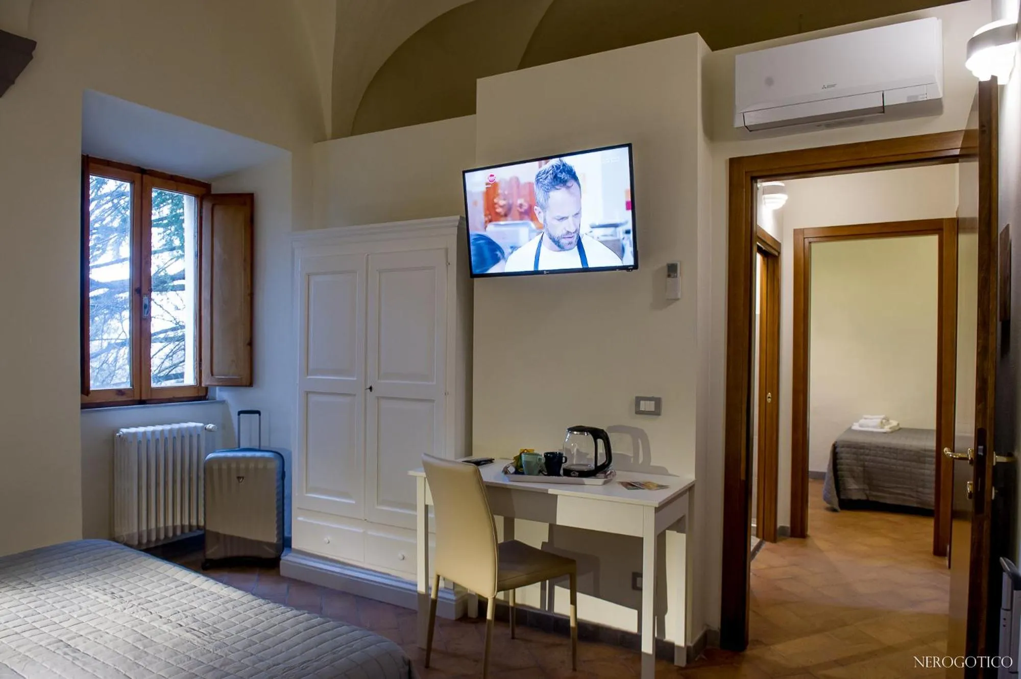 Bed in Chiostro Delle Monache Hostel Volterra