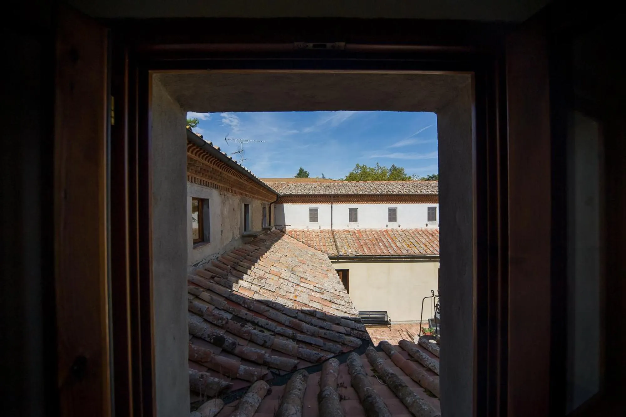 Landmark view in Chiostro Delle Monache Hostel Volterra