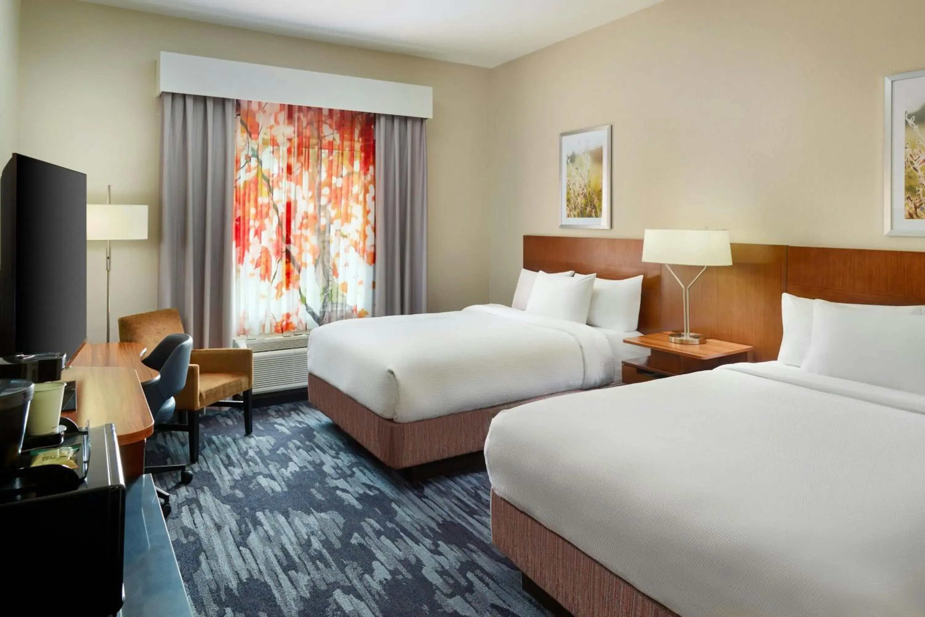 Guest Room with 2 Queen Beds in Fairfield Inn and Suites Charleston North/University Area Guest Room with 2 Queen Beds in Fairfield Inn and Suites Charleston North/University Area