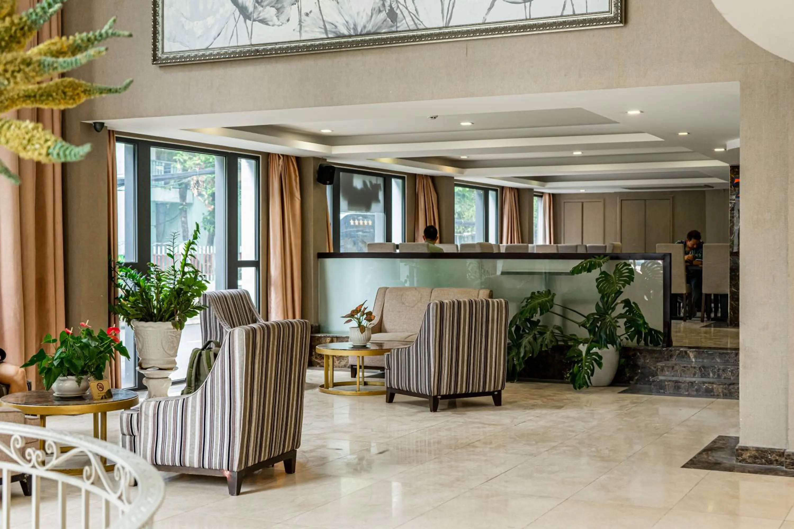 Lobby or reception in Ciao SaiGon Hotel & Spa