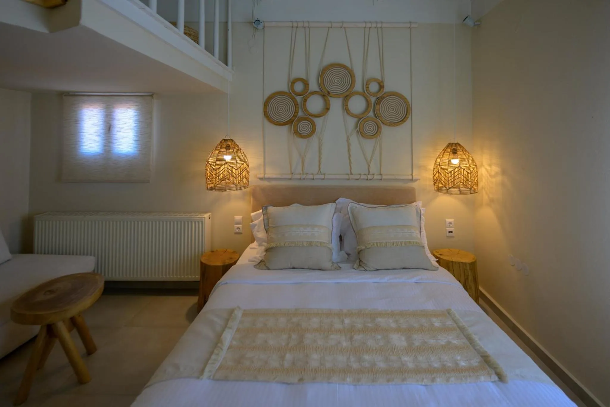 Bed in Oikies Small Elegant Houses