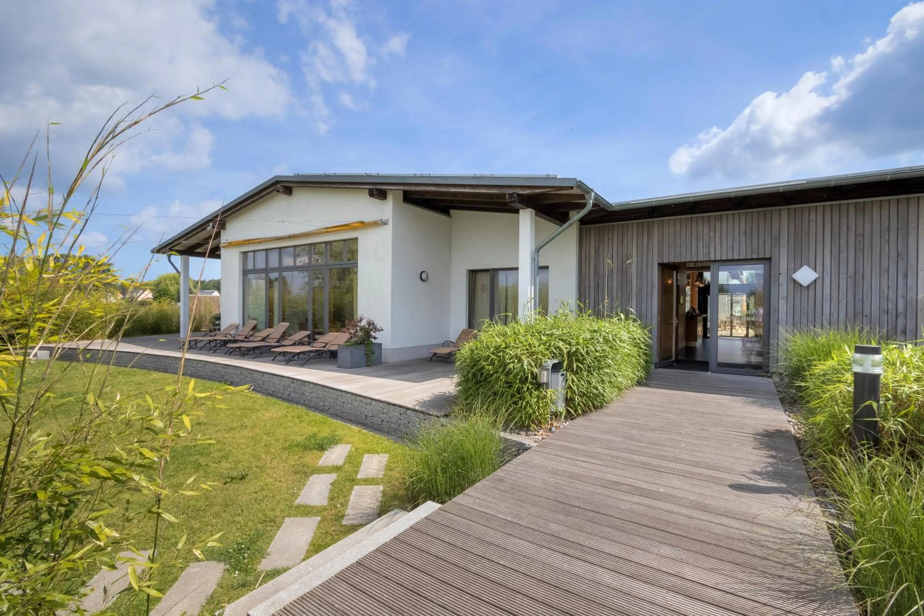 Sauna in Familien Wellness Hotel Seeklause mit großem Abenteuerspielplatz "Piraten-Insel-Usedom" Kinder immer All-Inklusive & Getränke ganztags inklusive