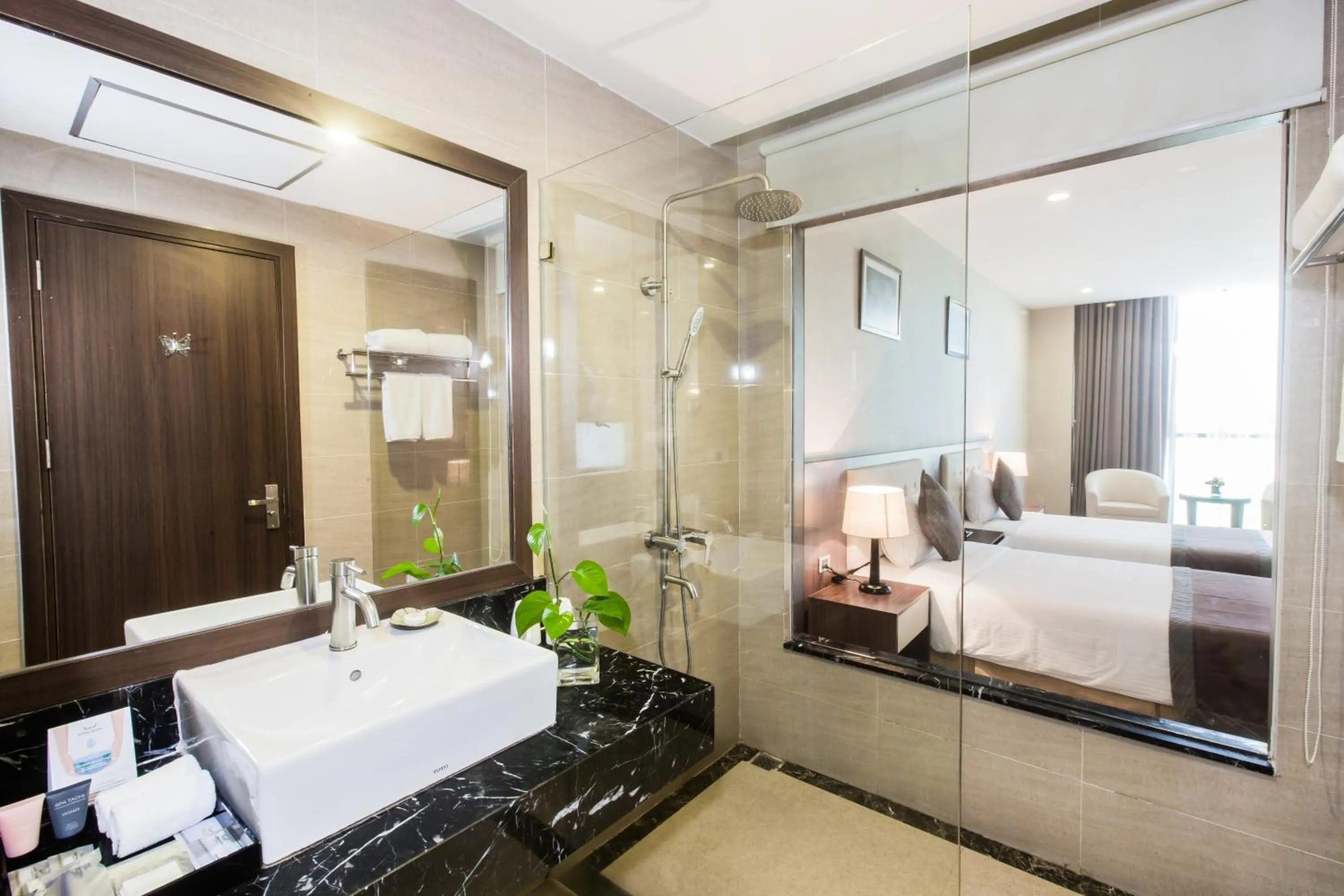 Bed in Muong Thanh Grand Hoang Mai - Nghe An