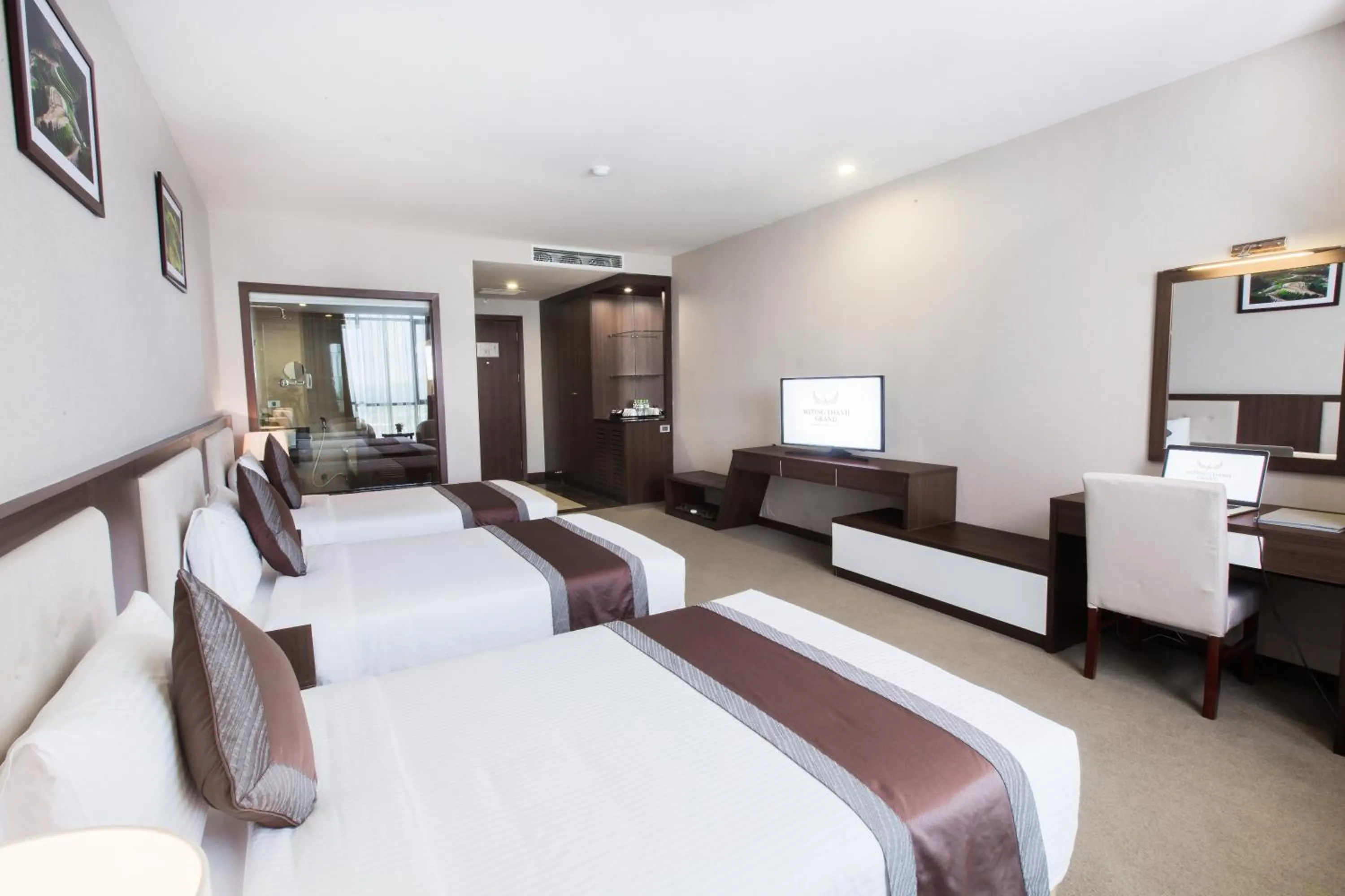 Bed in Muong Thanh Grand Hoang Mai - Nghe An