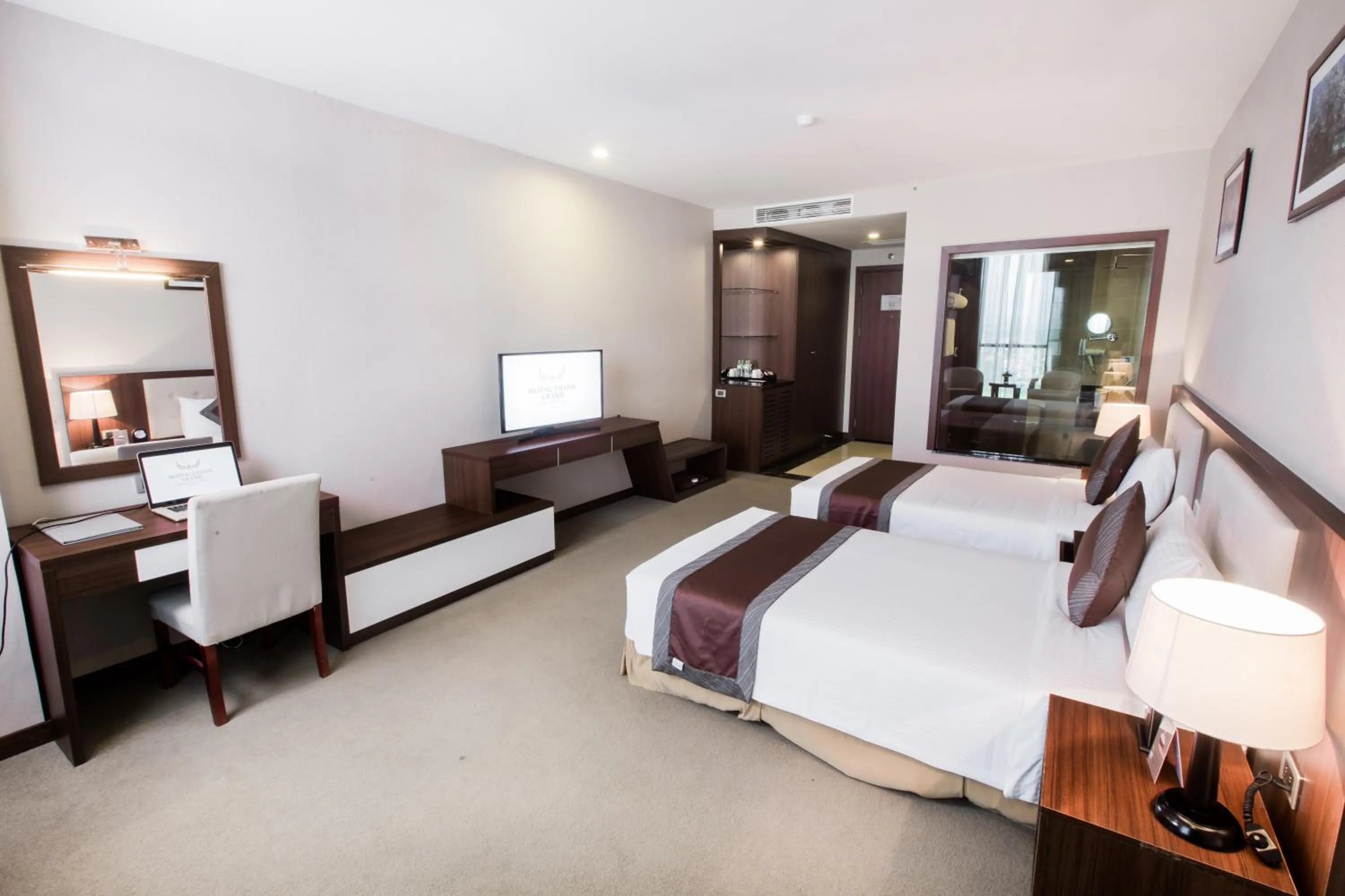 Bed in Muong Thanh Grand Hoang Mai - Nghe An