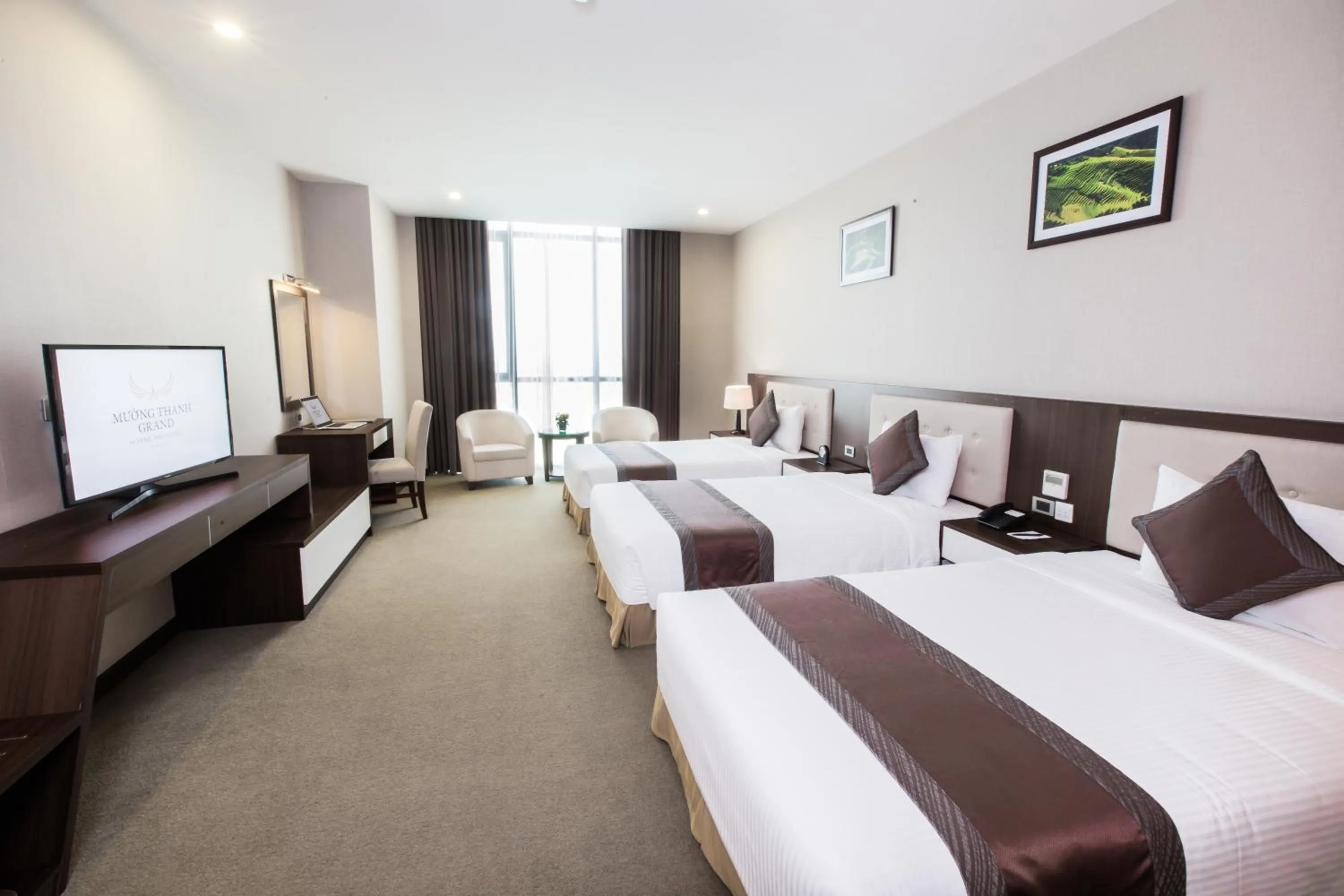 Bed in Muong Thanh Grand Hoang Mai - Nghe An