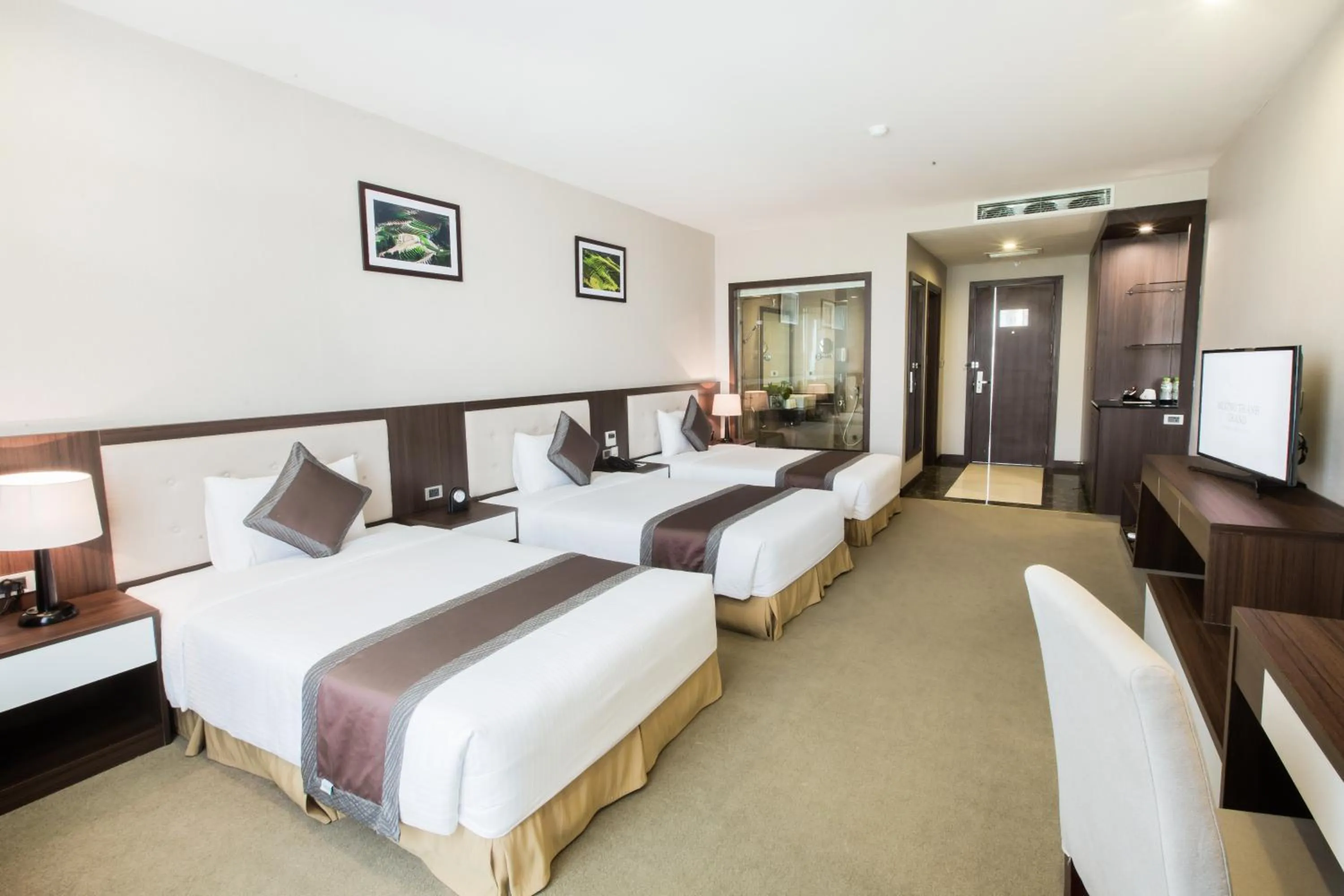 Bed in Muong Thanh Grand Hoang Mai - Nghe An