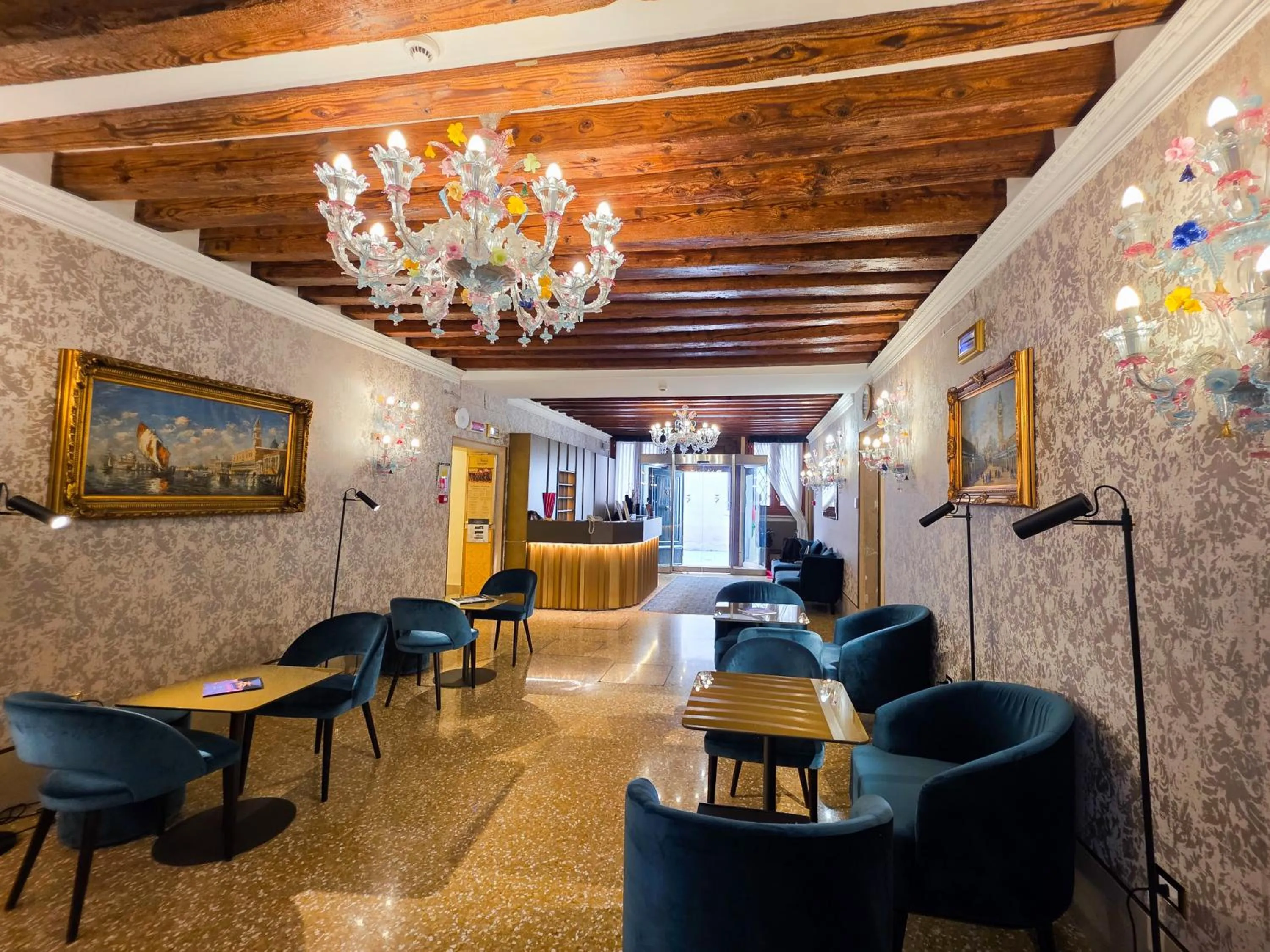Lobby or reception in Hotel Al Duca Di Venezia