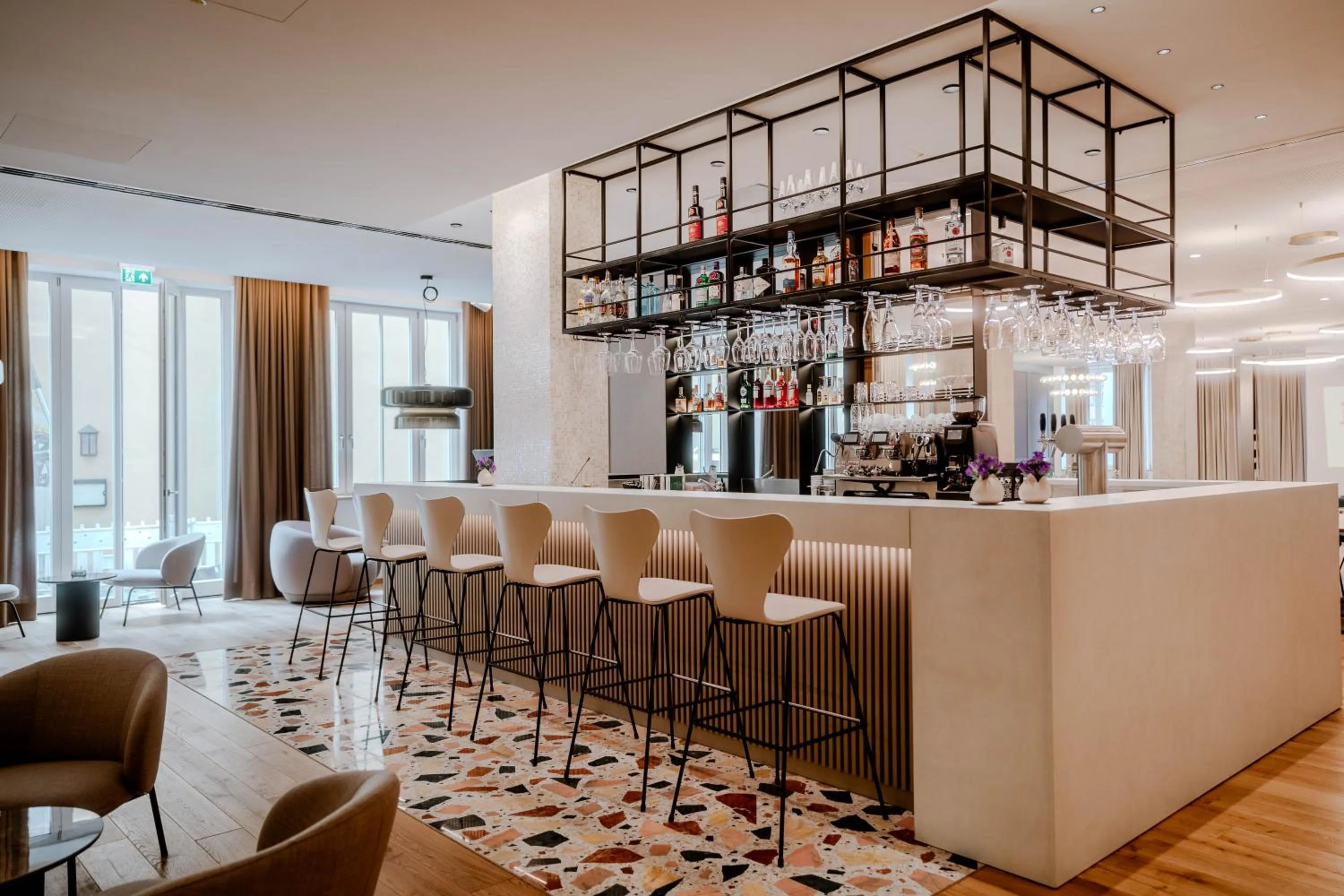 Lounge or bar in Hotel Deutsches Haus