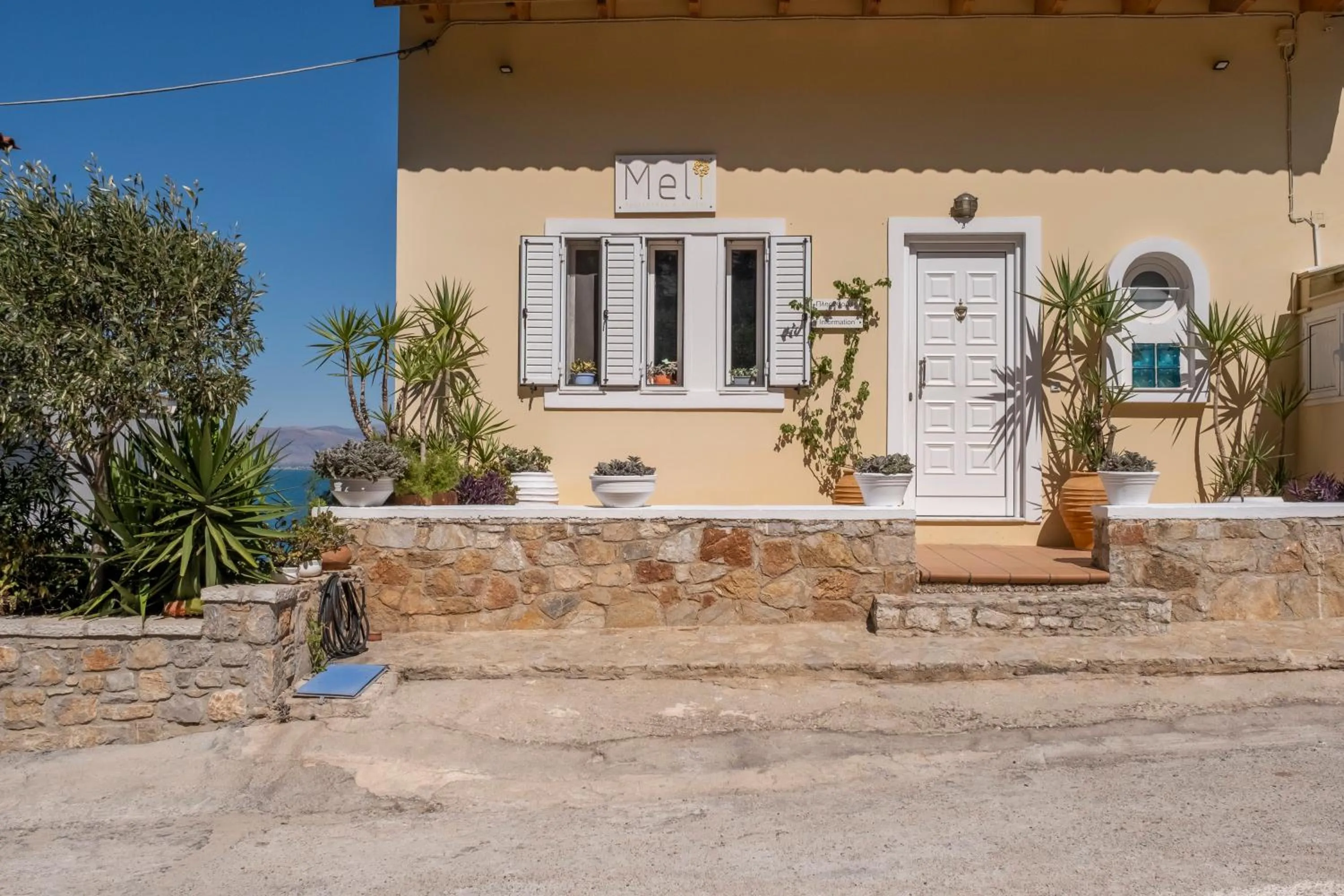 Property building in Meli Apartments & Villas