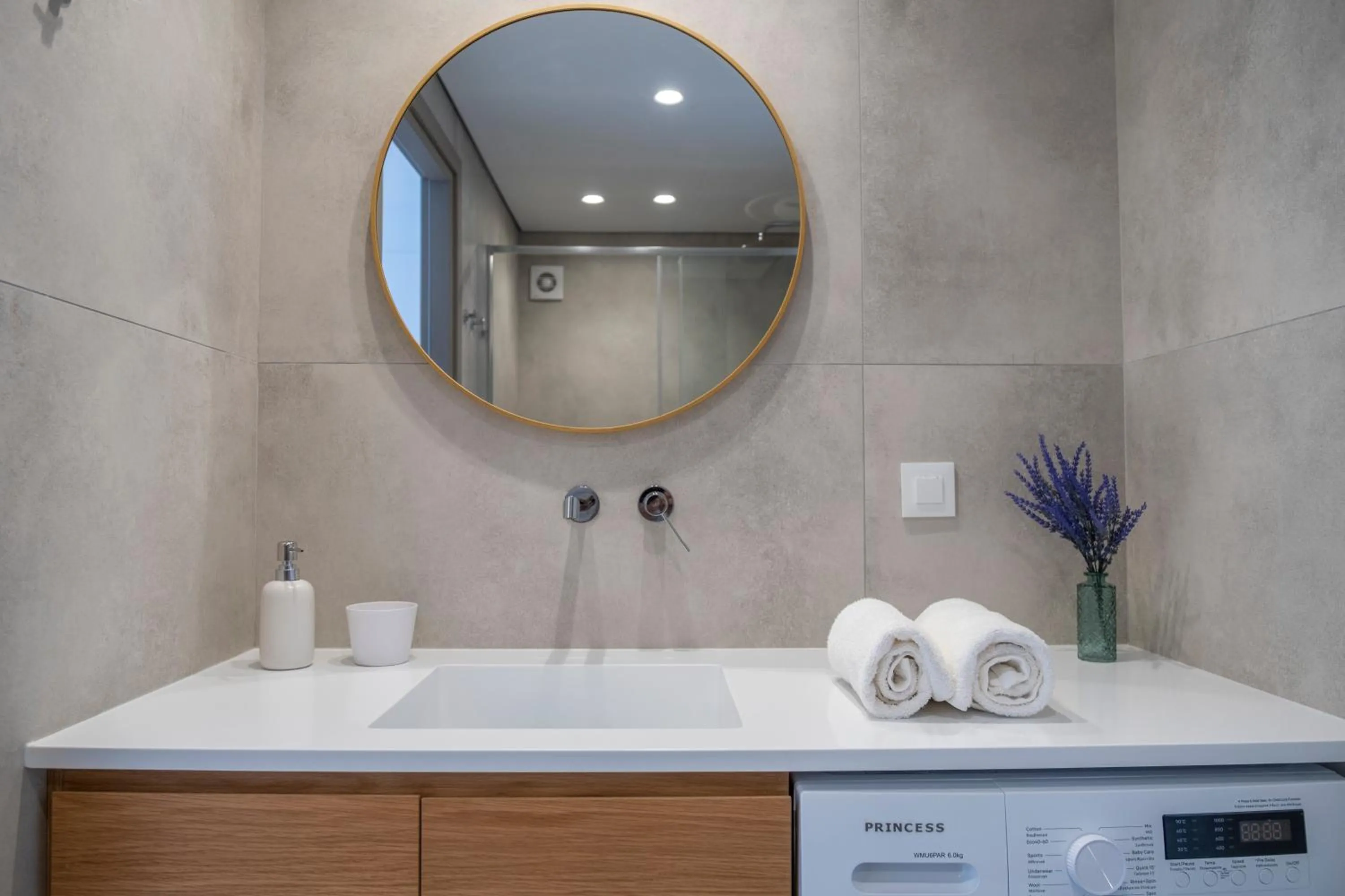 Bathroom in Meli Apartments & Villas