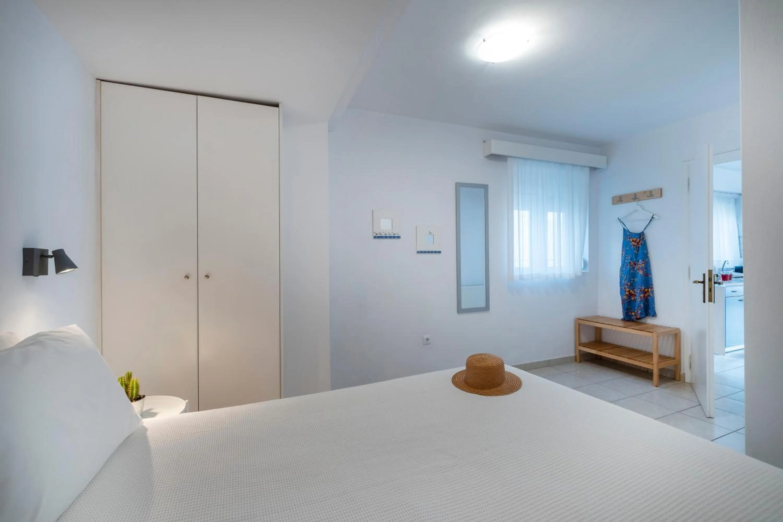 Bedroom, Bed in Meli Apartments & Villas