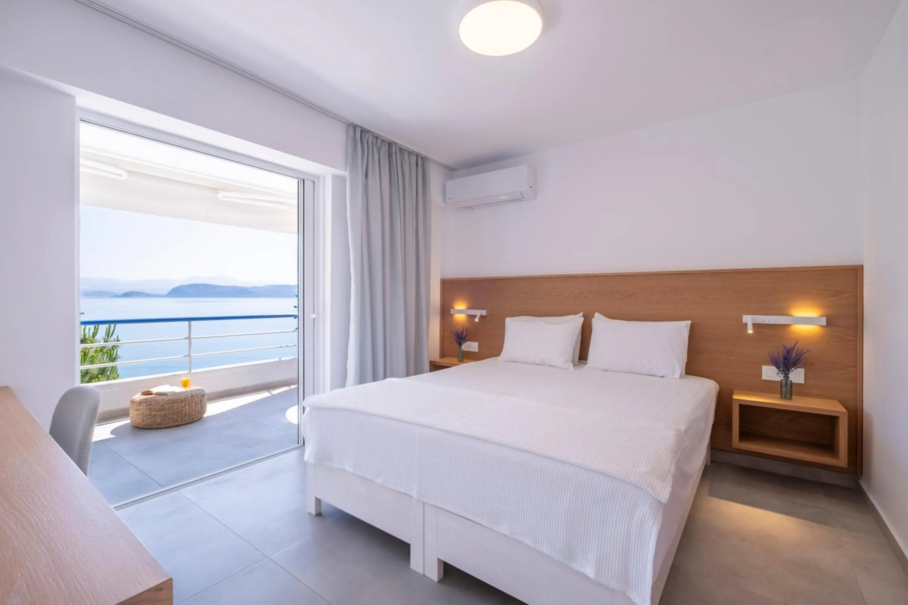 Bed in Meli Apartments & Villas
