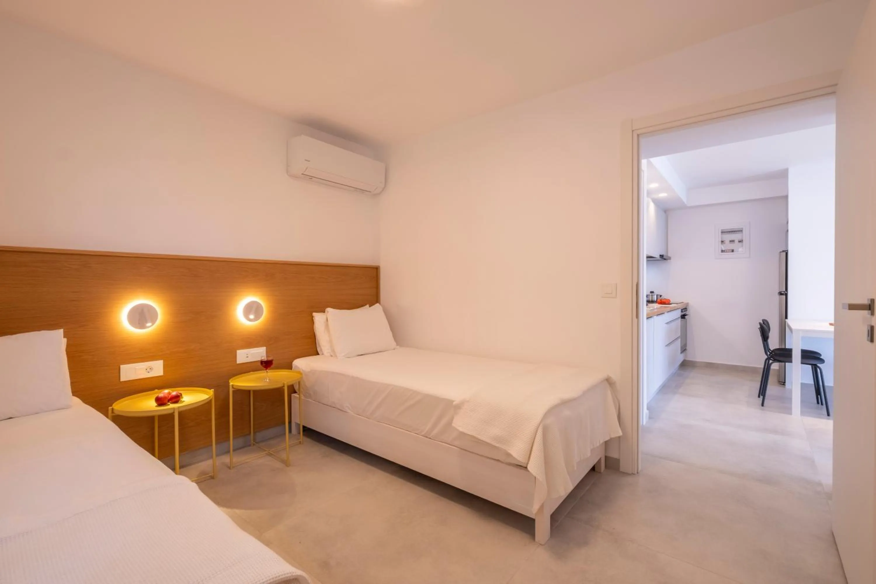 Bed in Meli Apartments & Villas